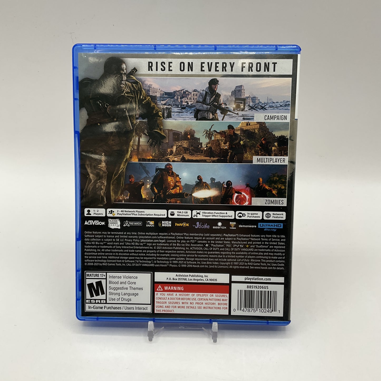 Call of Duty: Vanguard Playstation 5 Used