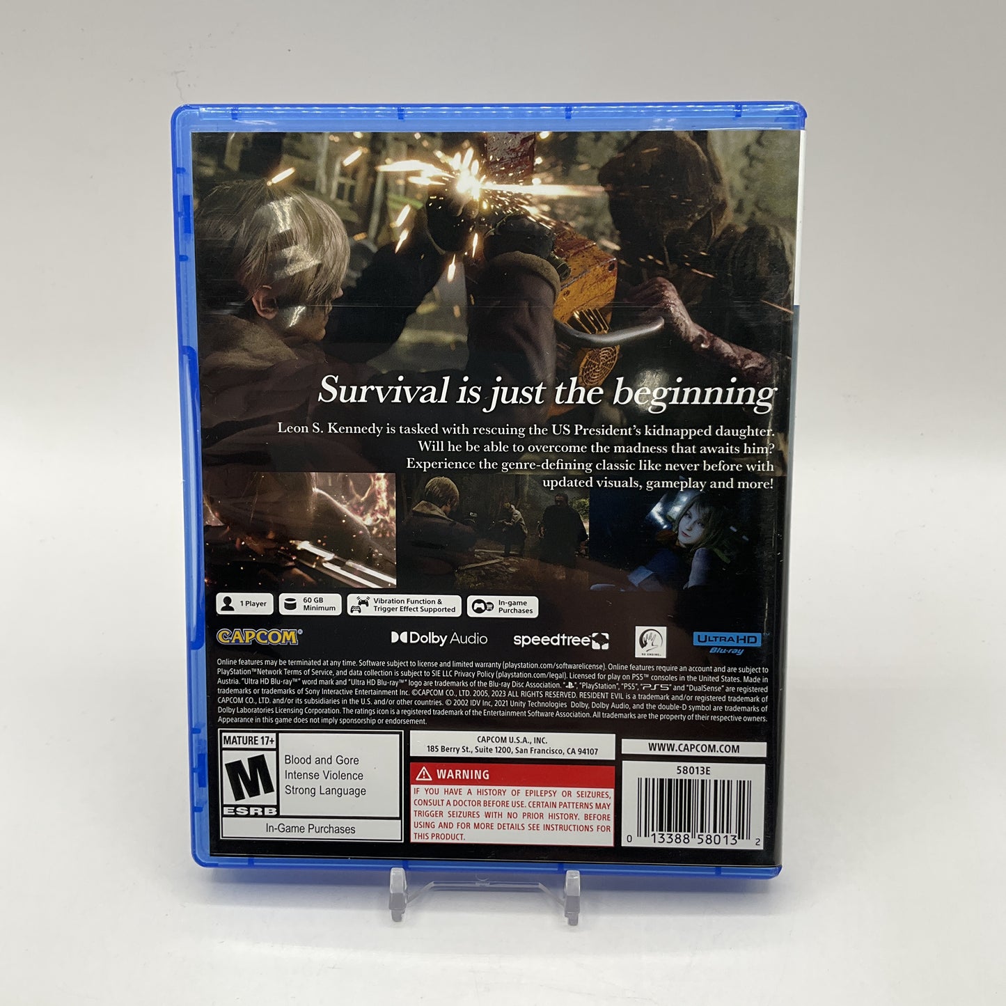 Resident Evil 4 Remake Playstation 5 Used