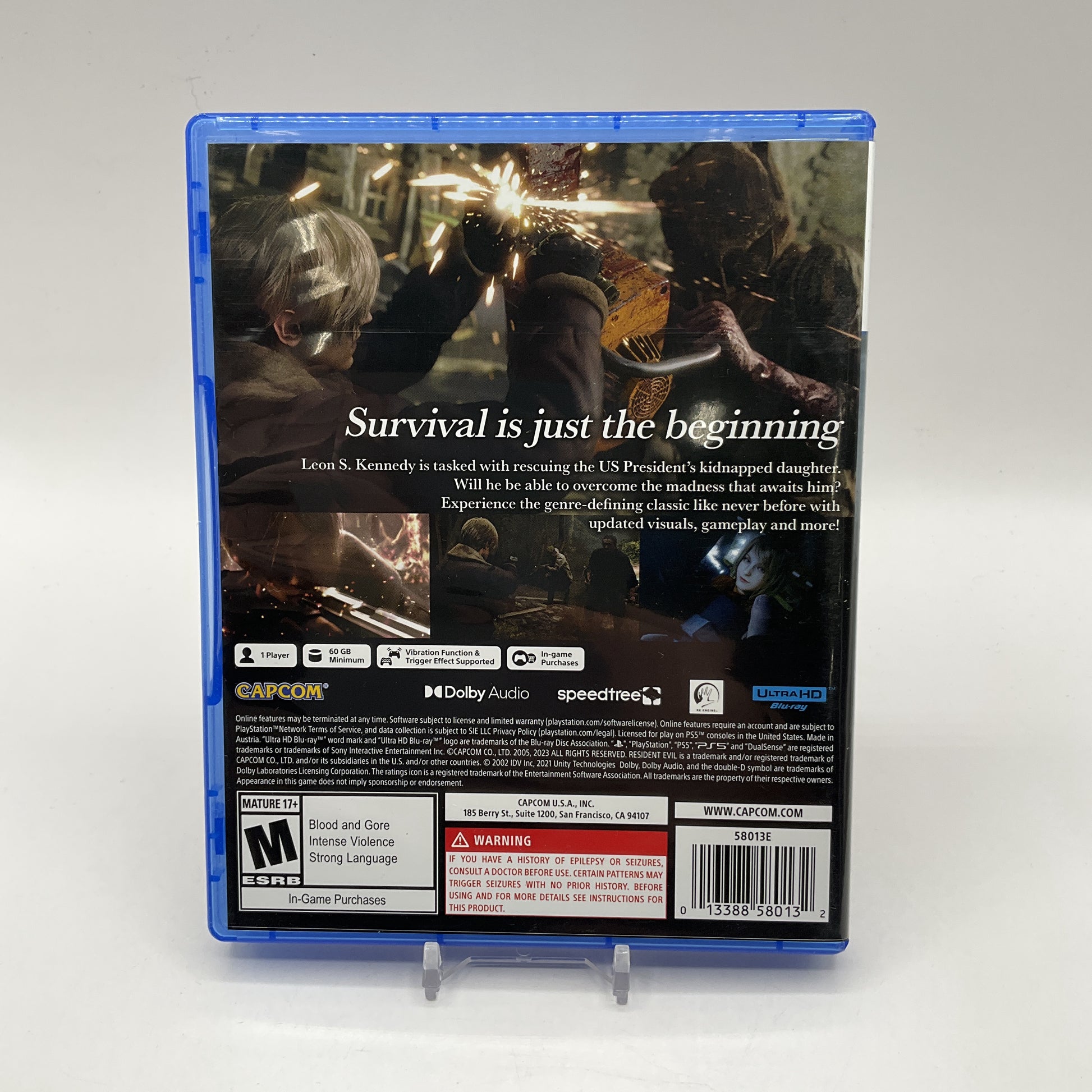 Resident Evil 4 Remake Playstation 5 Used