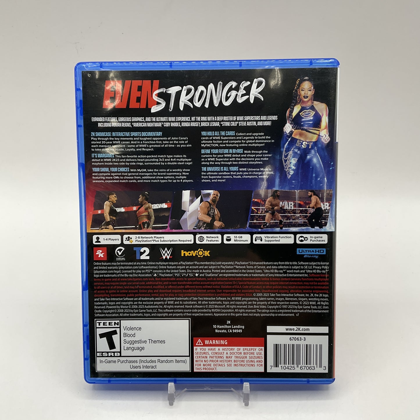 WWE 2K23 Playstation 5 Used