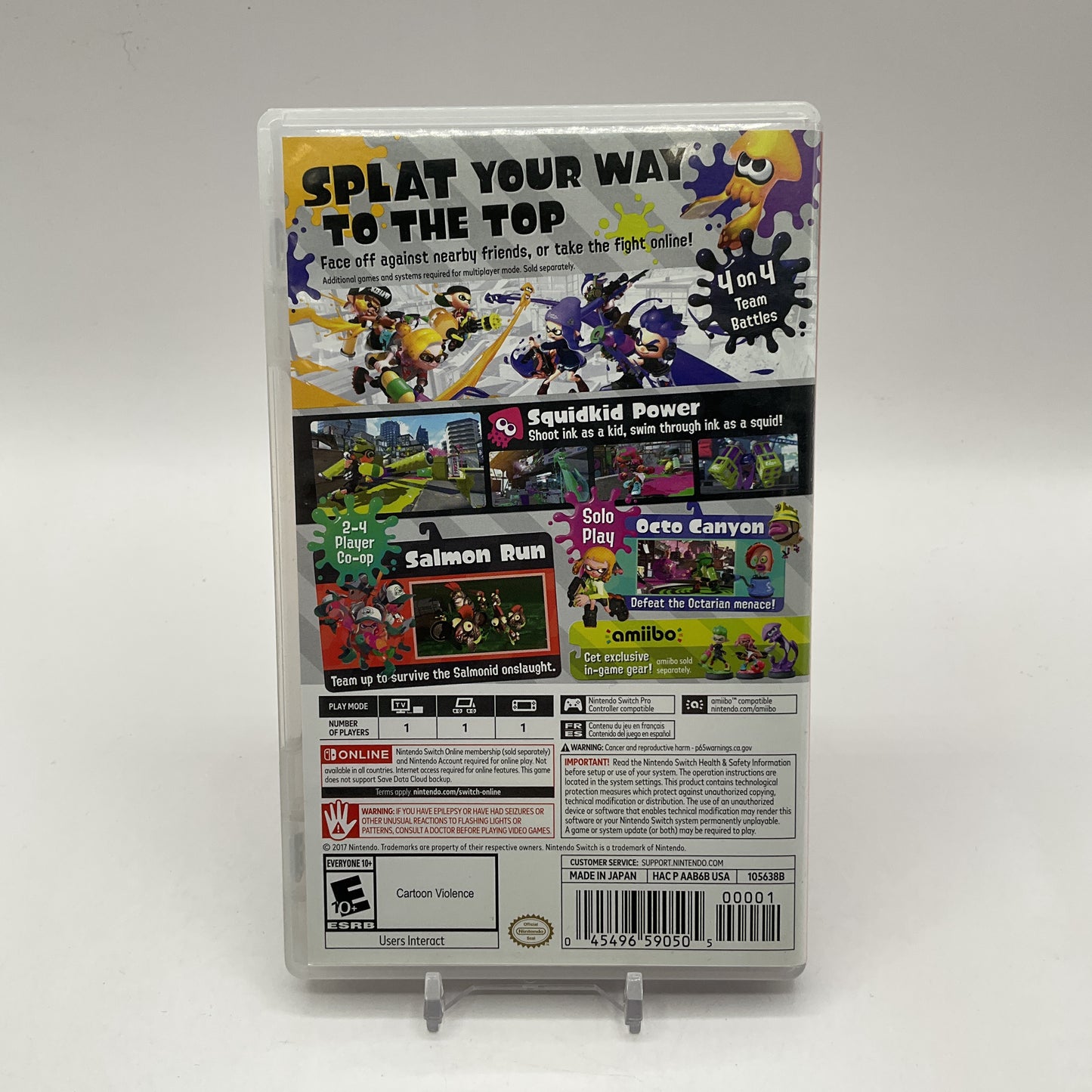 Splatoon 2 Nintendo Switch Used