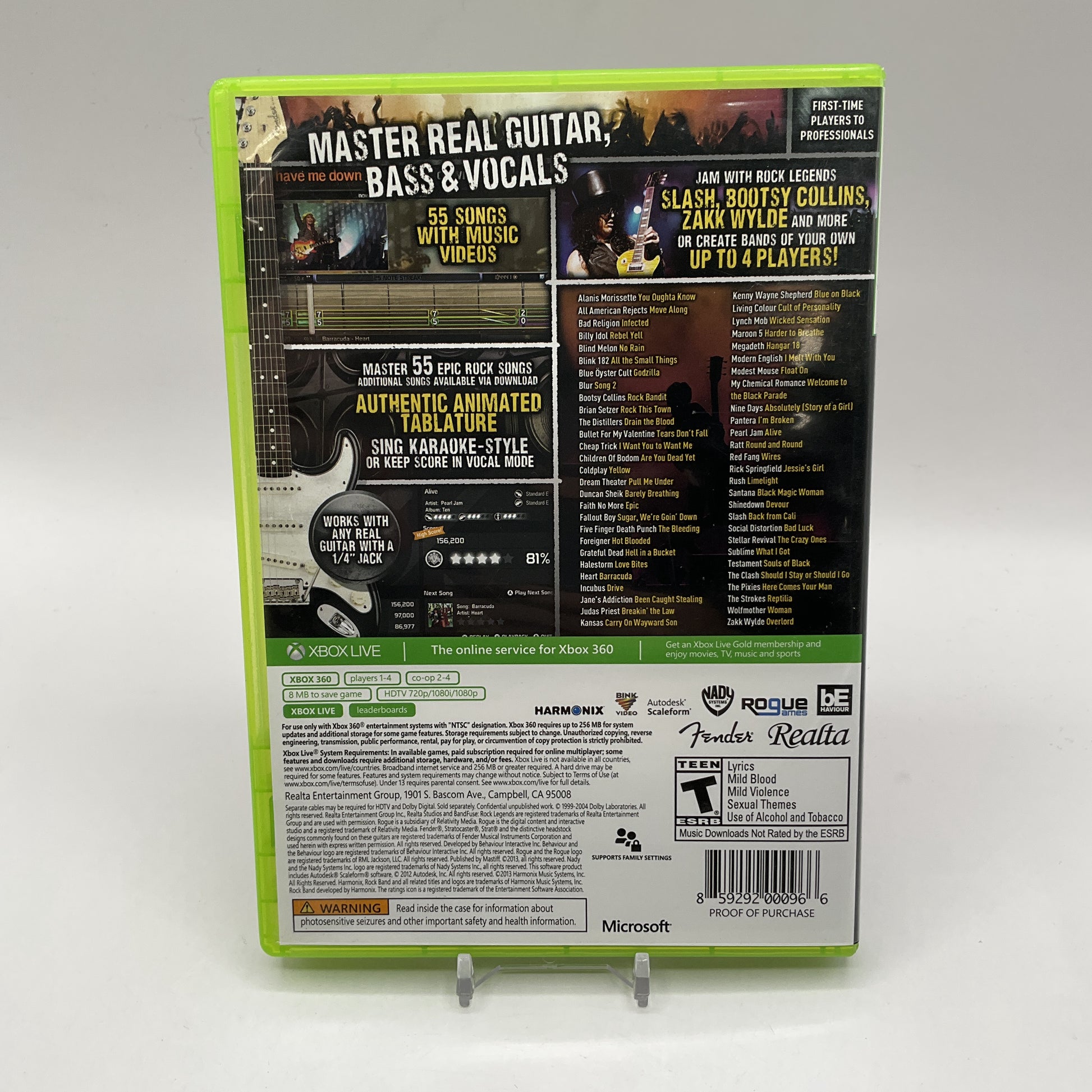 BandFuse: Rock Legends Xbox 360 Used