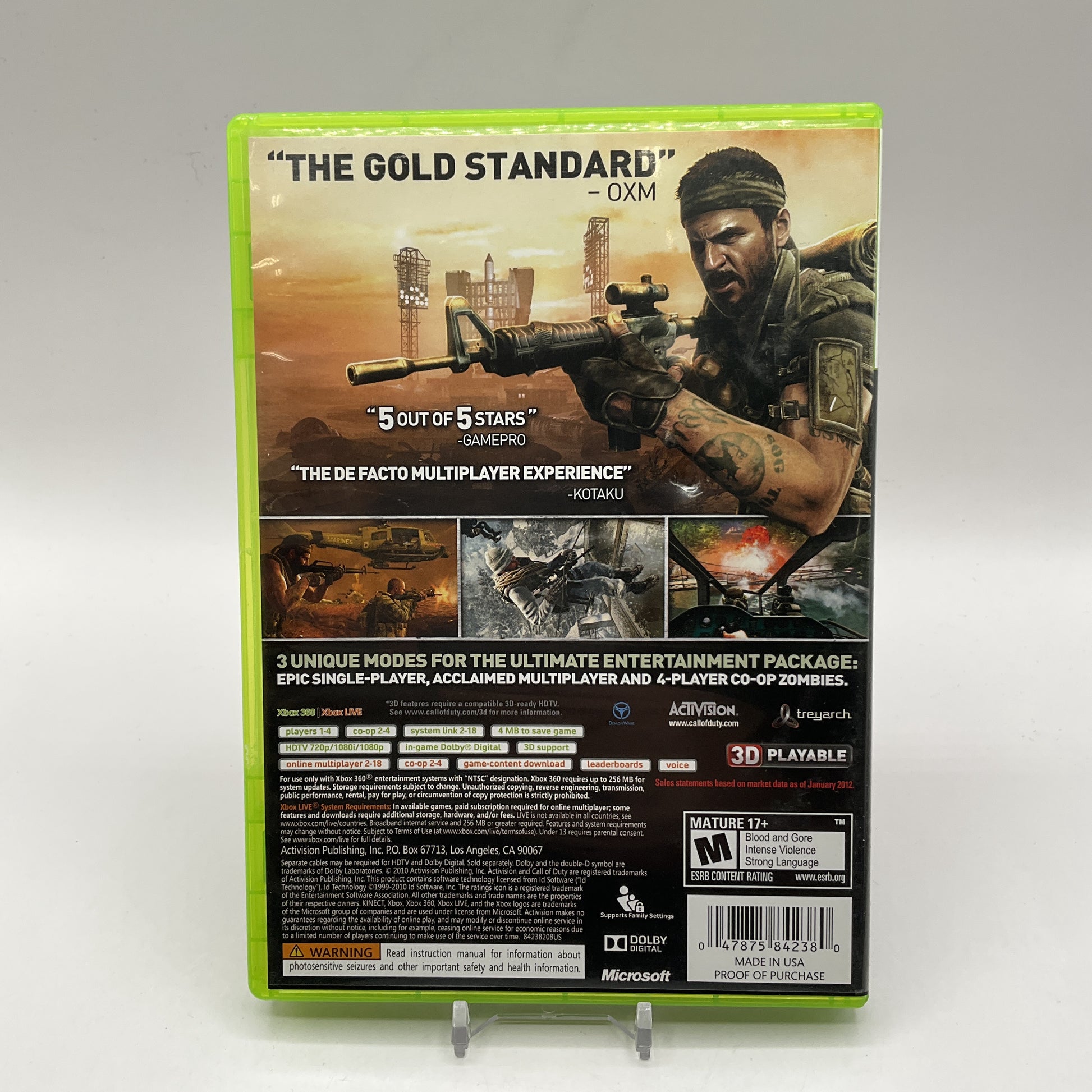 Call of Duty Black Ops Xbox 360 Used #3