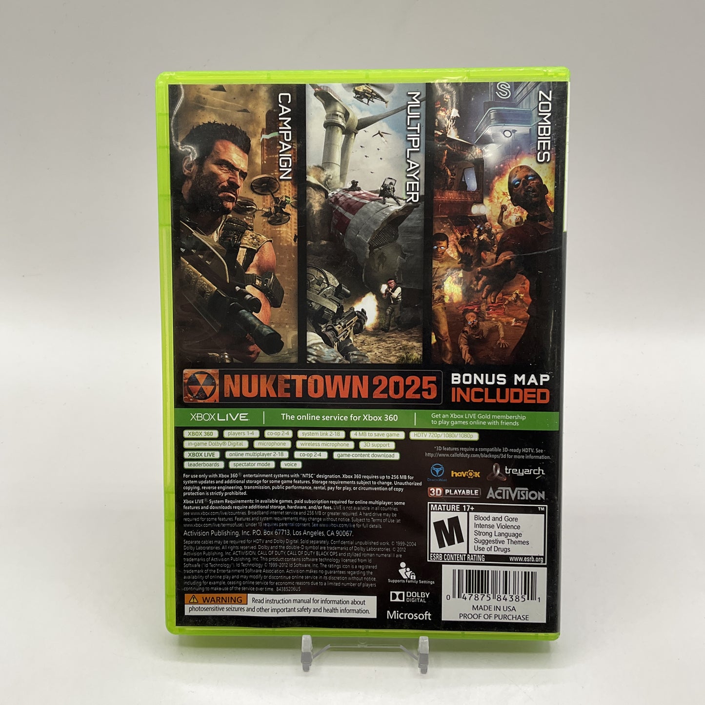 Call of Duty Black Ops II Xbox 360 Used #4