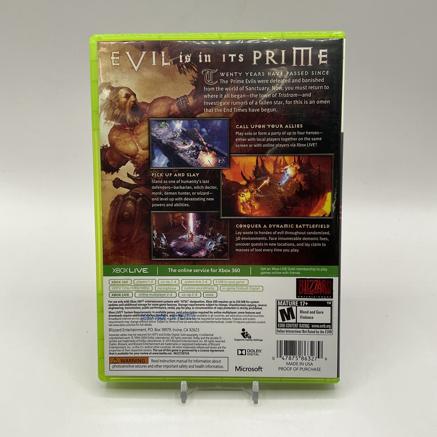 Diablo III Xbox 360 Used