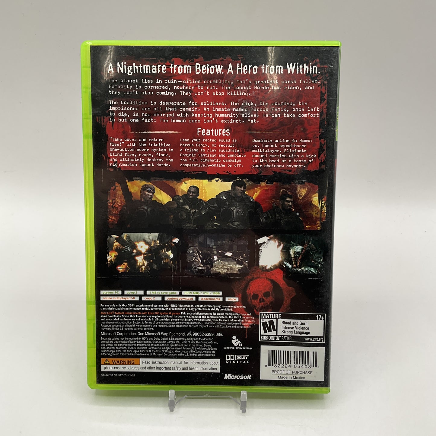 Gears of War Xbox 360 Used #4