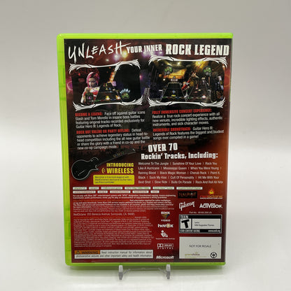 Guitar Hero III Legends of Rock Xbox 360 Used