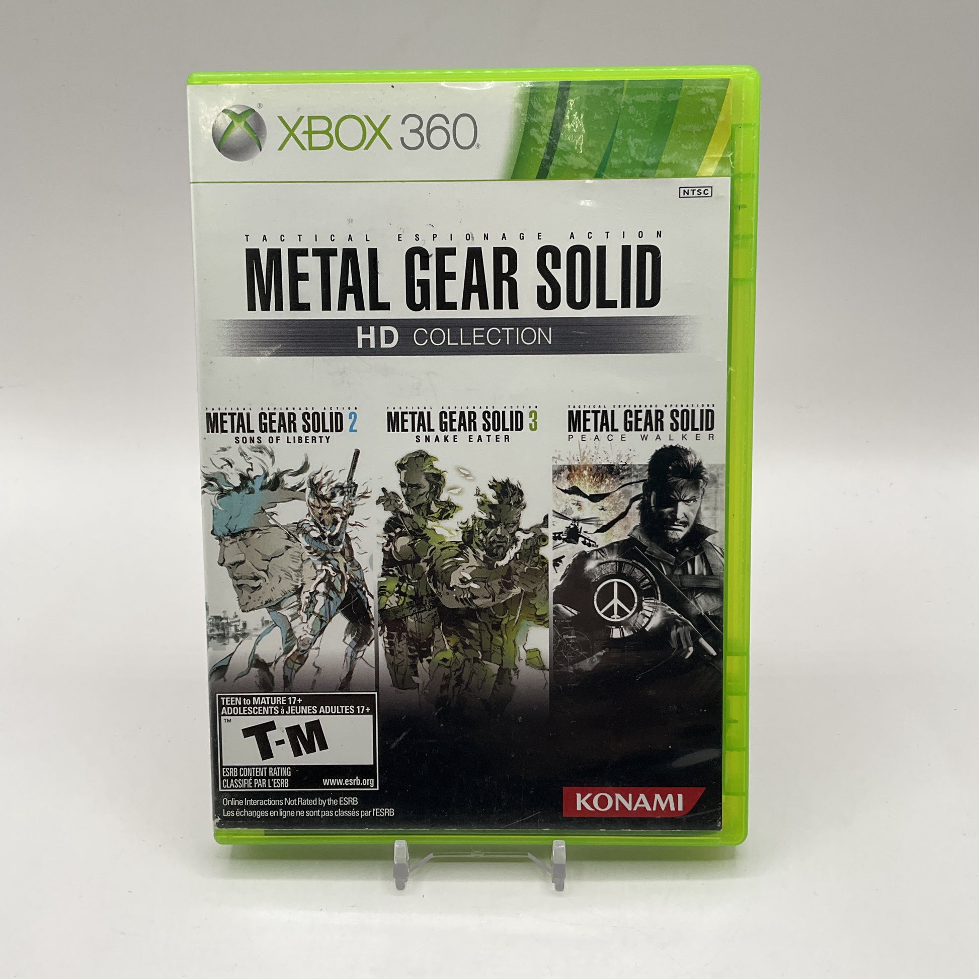 Metal Gear Solid HD Collection Xbox 360 Used
