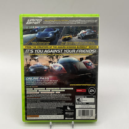 Need For Speed: Hot Pursuit [Limited Edition] Xbox 360 Used