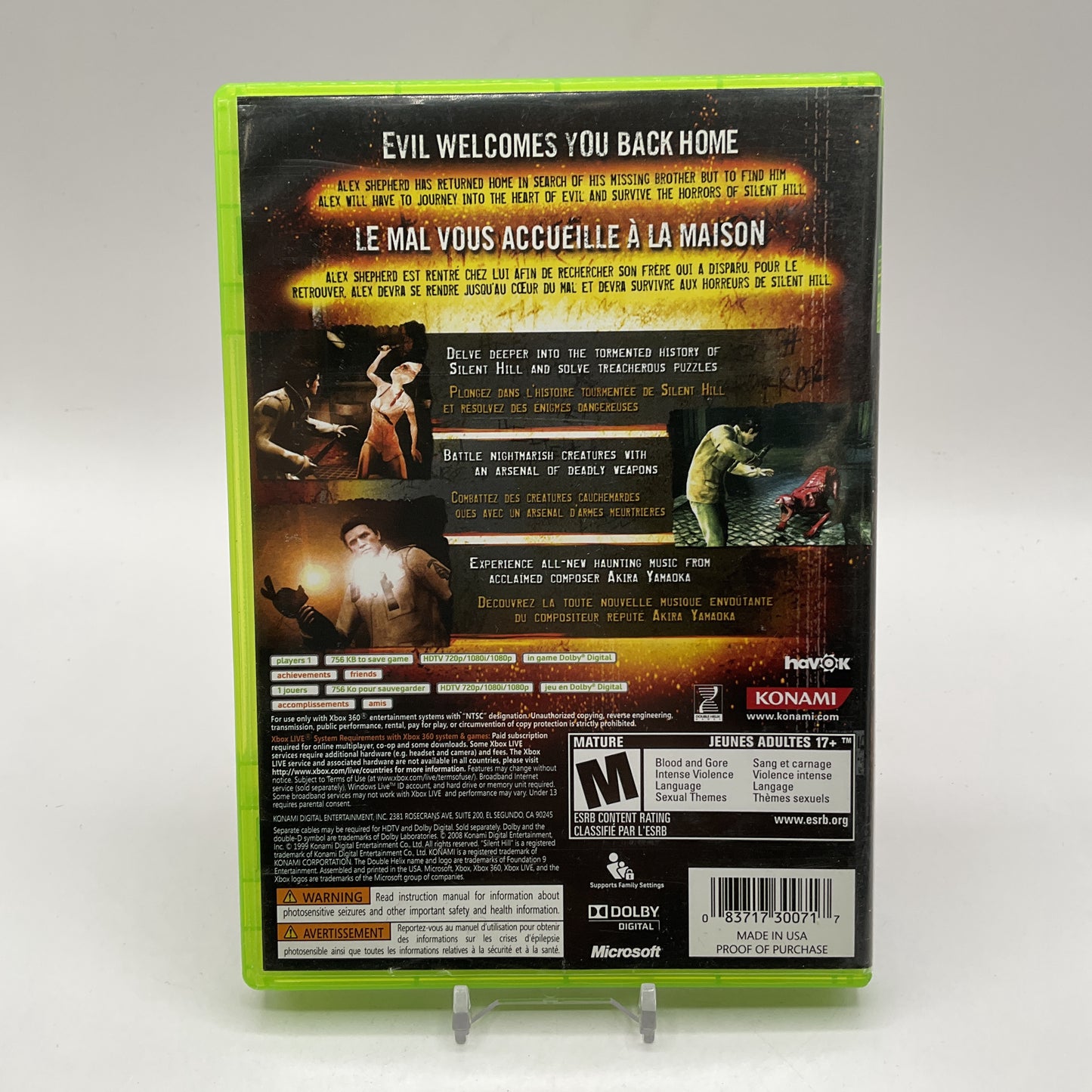 Silent Hill Homecoming Xbox 360 Used