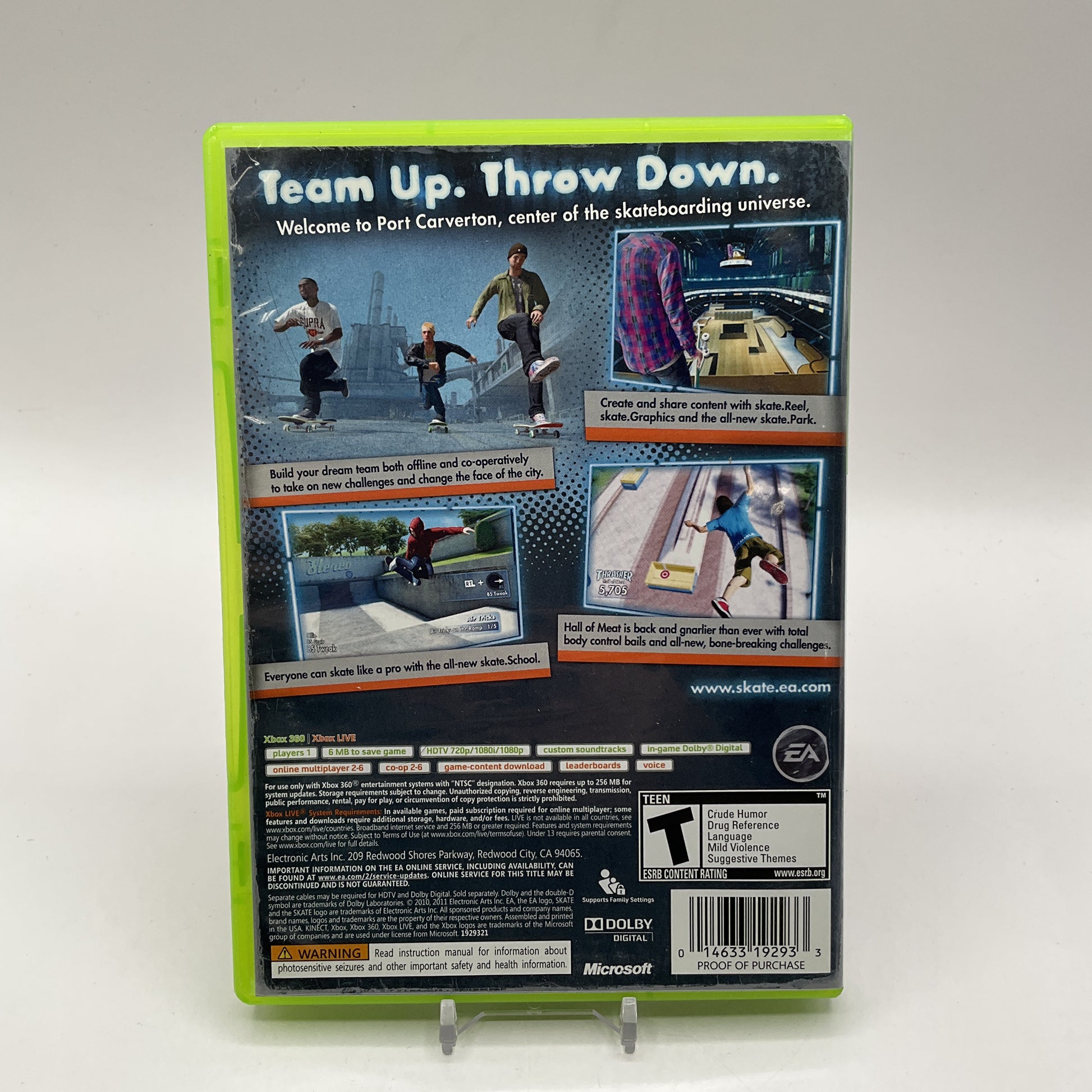 Skate 3 [Platinum Hits] Xbox 360 Used