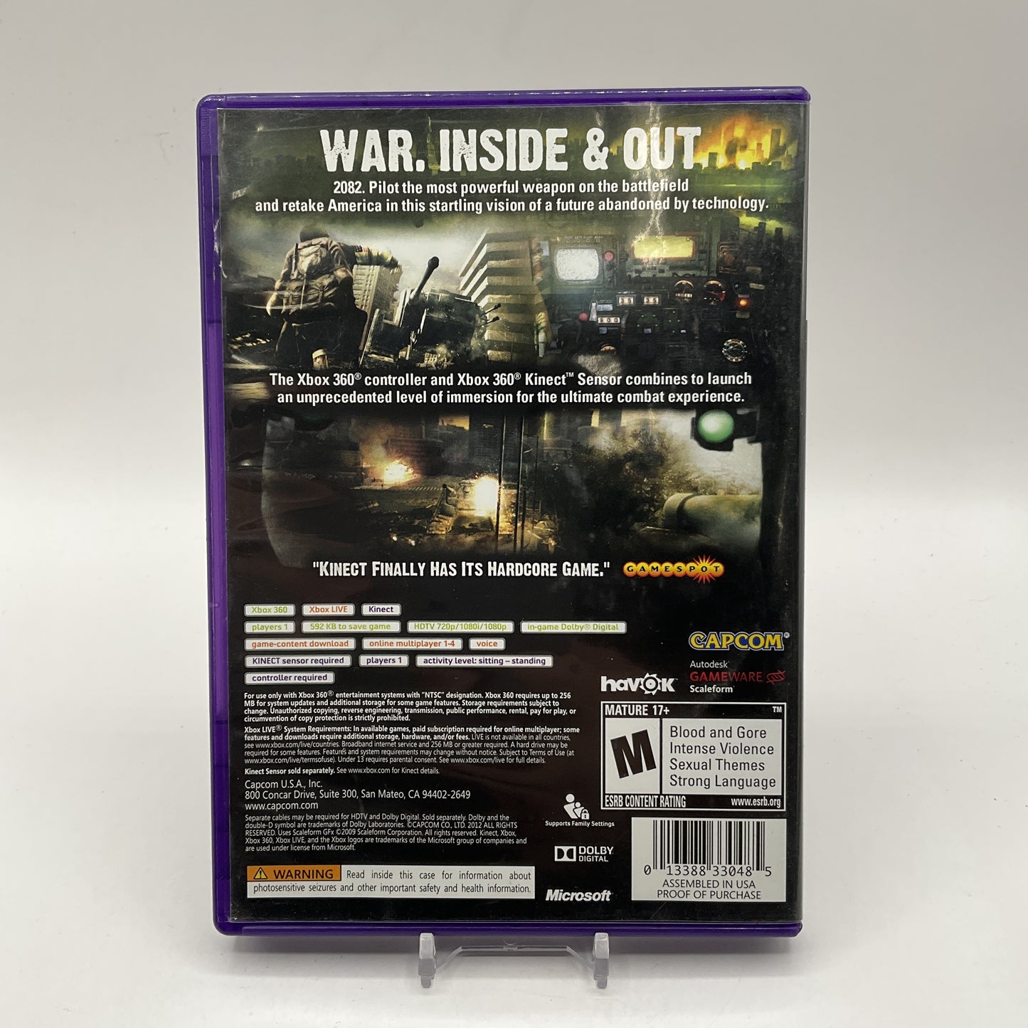 Steel Battalion: Heavy Armor Xbox 360 Used