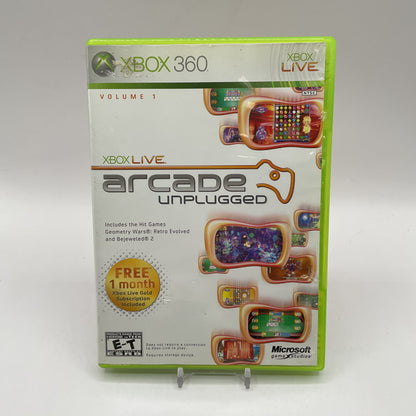 Xbox Live Arcade Unplugged Xbox 360 Used