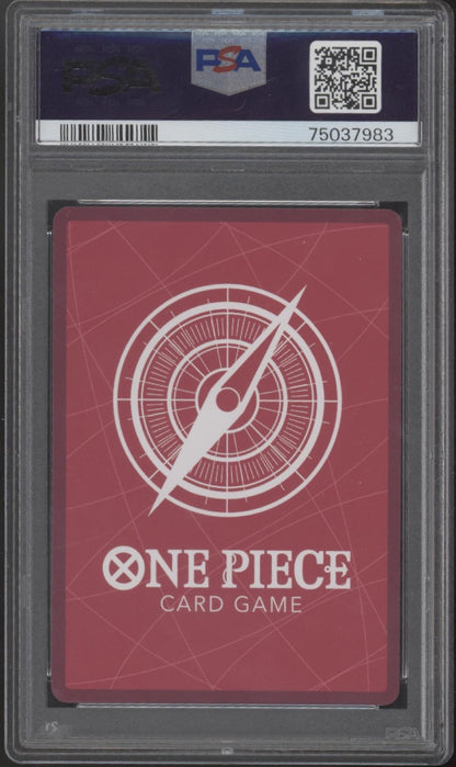 King One Piece Card Game OP01 Alternate Art Japanese #091 PSA 10
