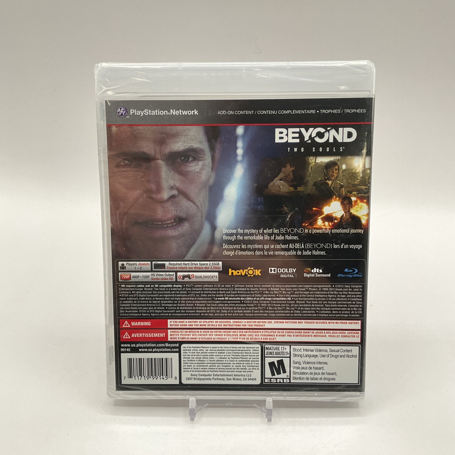 Beyond: Two Souls Playstation 3 Sealed