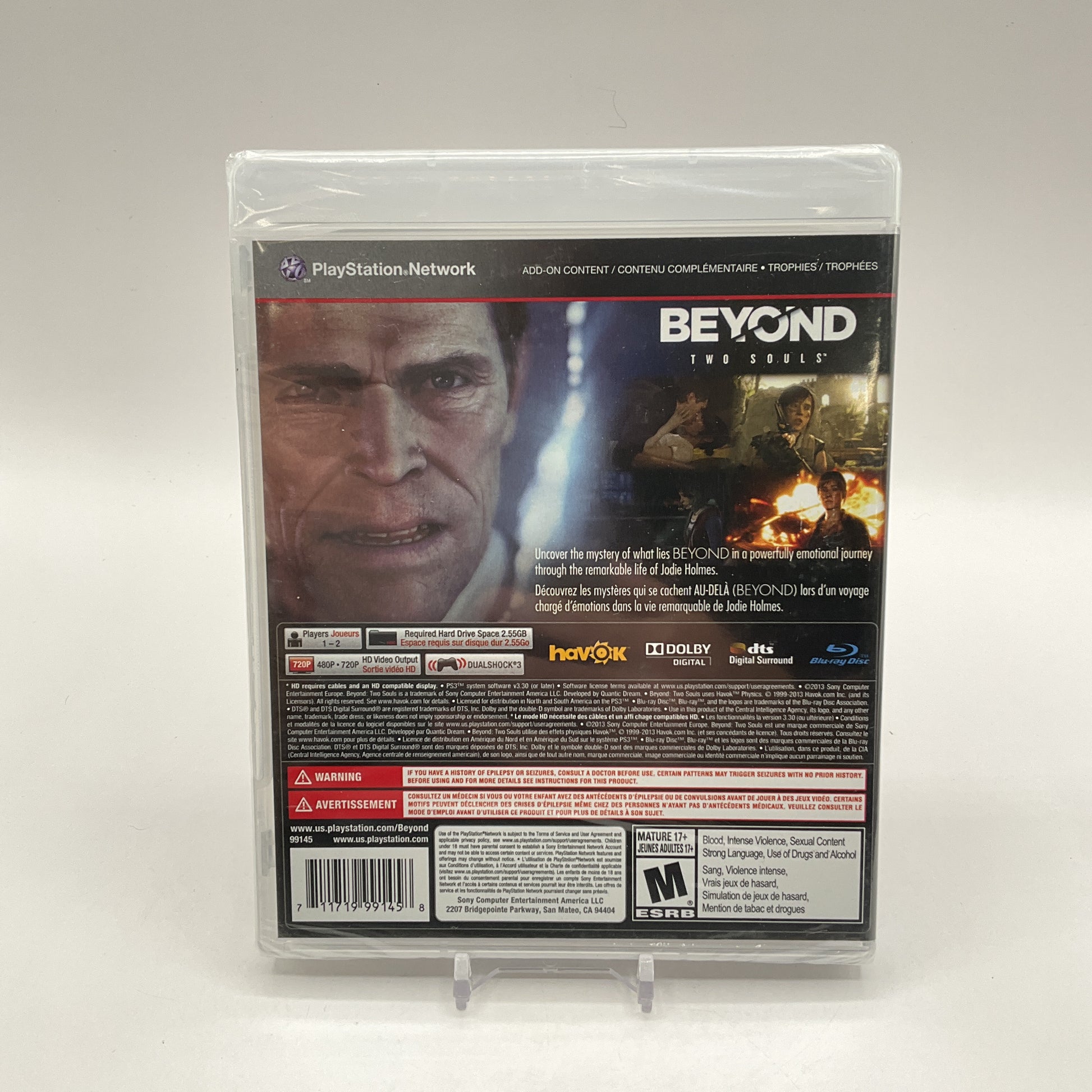 Beyond: Two Souls Playstation 3 Sealed