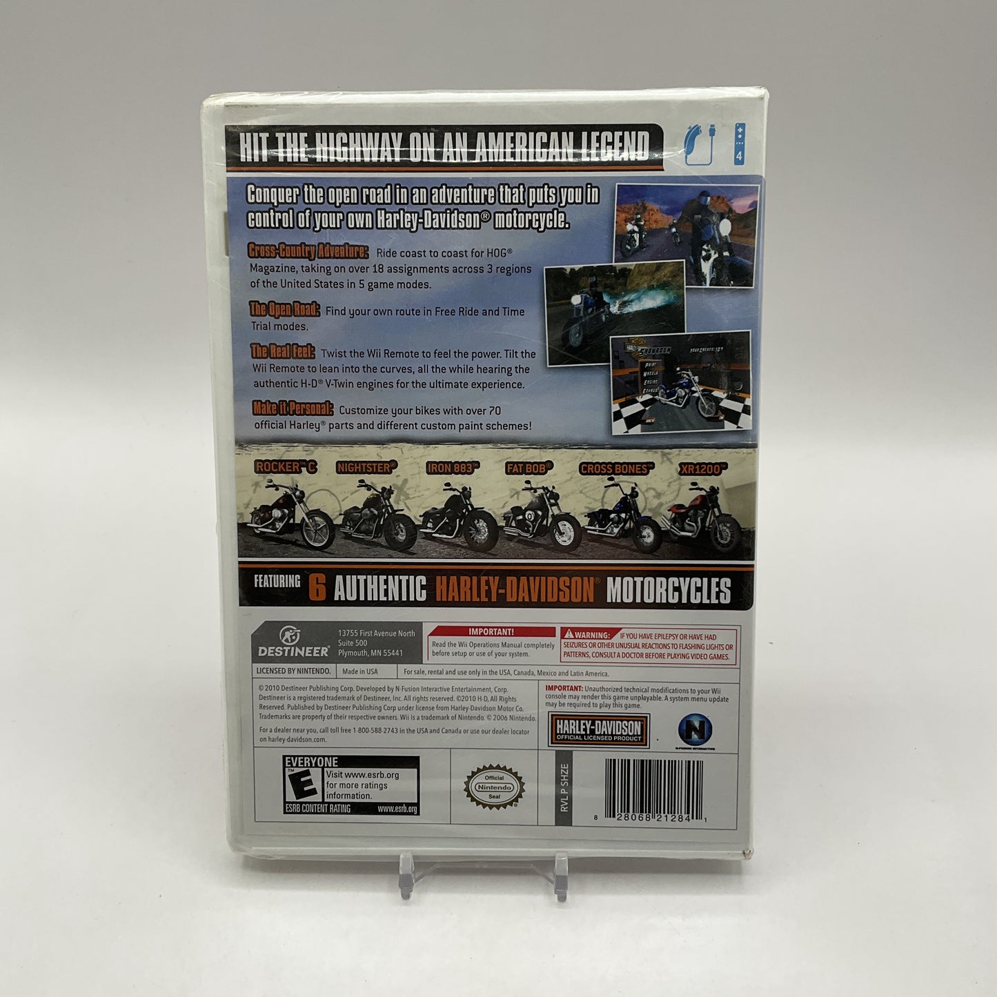 Harley-Davidson: Road Trip Wii Sealed