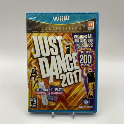 Just Dance 2017 Gold Edition Wii U Sealed