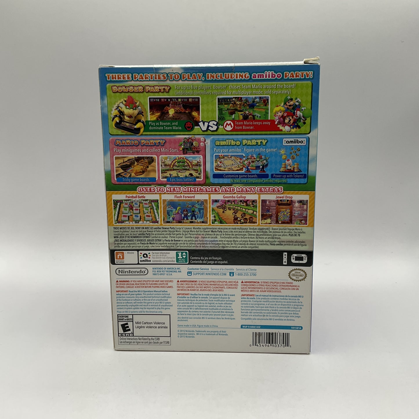 Mario Party 10 Mario [amiibo Bundle] Wii U Sealed