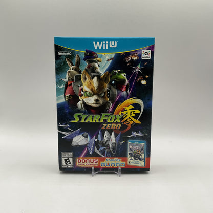 Star Fox Zero & Star Fox Guard Bundle Wii U Sealed