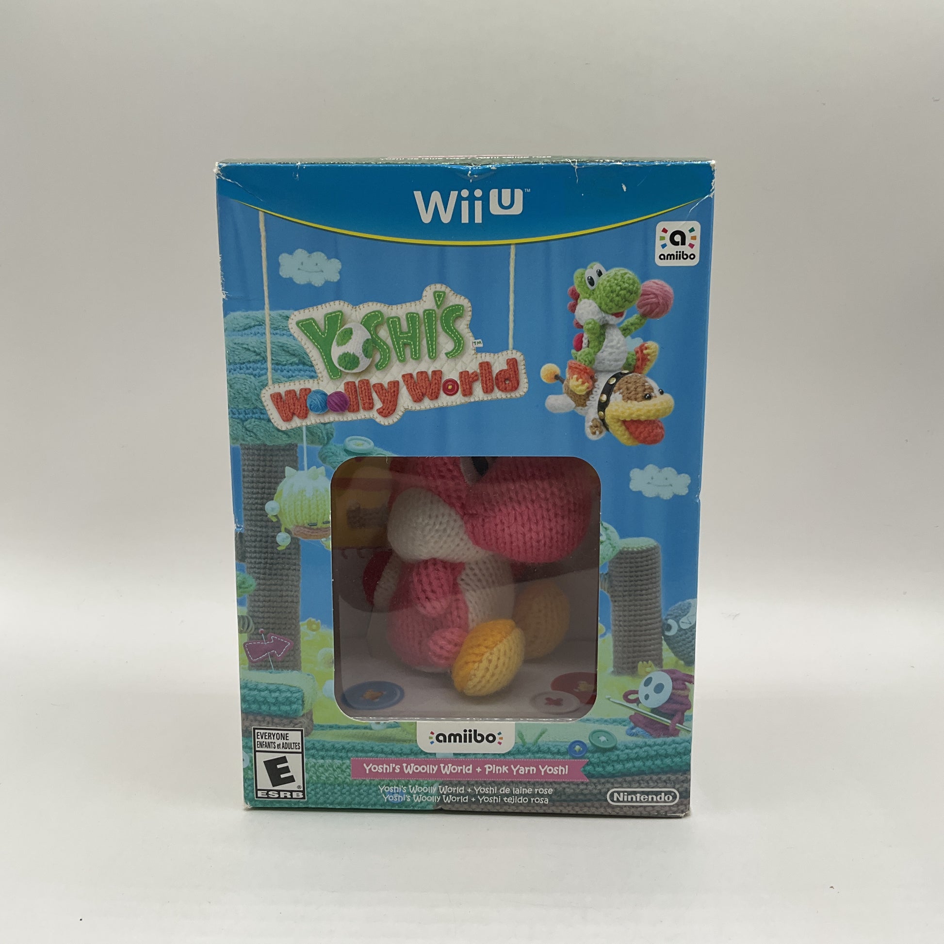 Yoshi's Woolly World [Pink Yarn Yoshi Bundle] Wii U Sealed