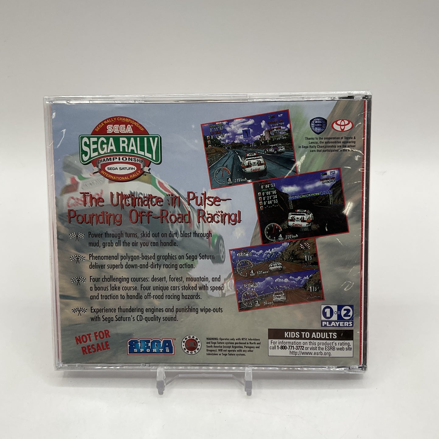 Sega Rally Championship [Jewel Case] Sega Saturn Sealed