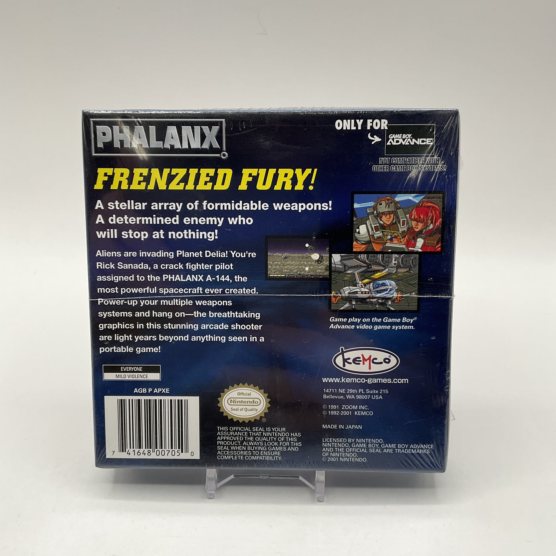 Phalanx GameBoy Advance Sealed