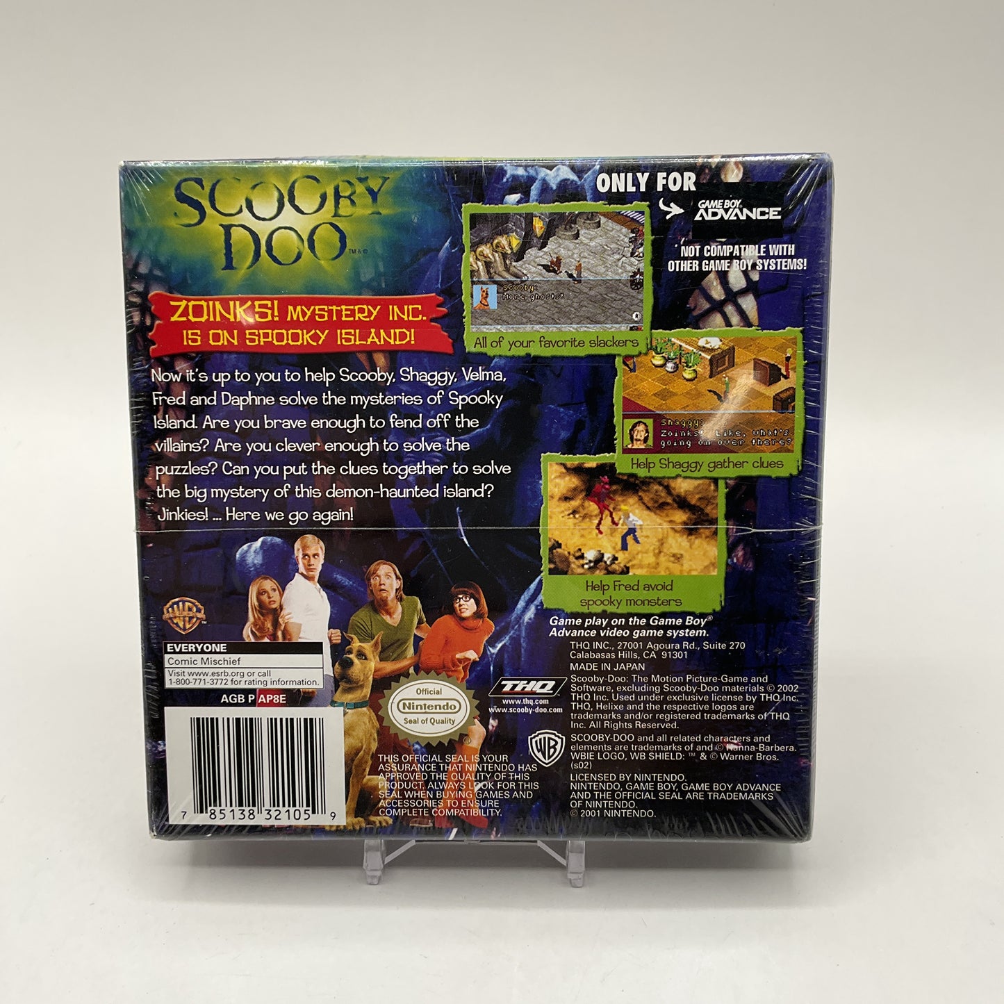 Scooby Doo GameBoy Advance Sealed