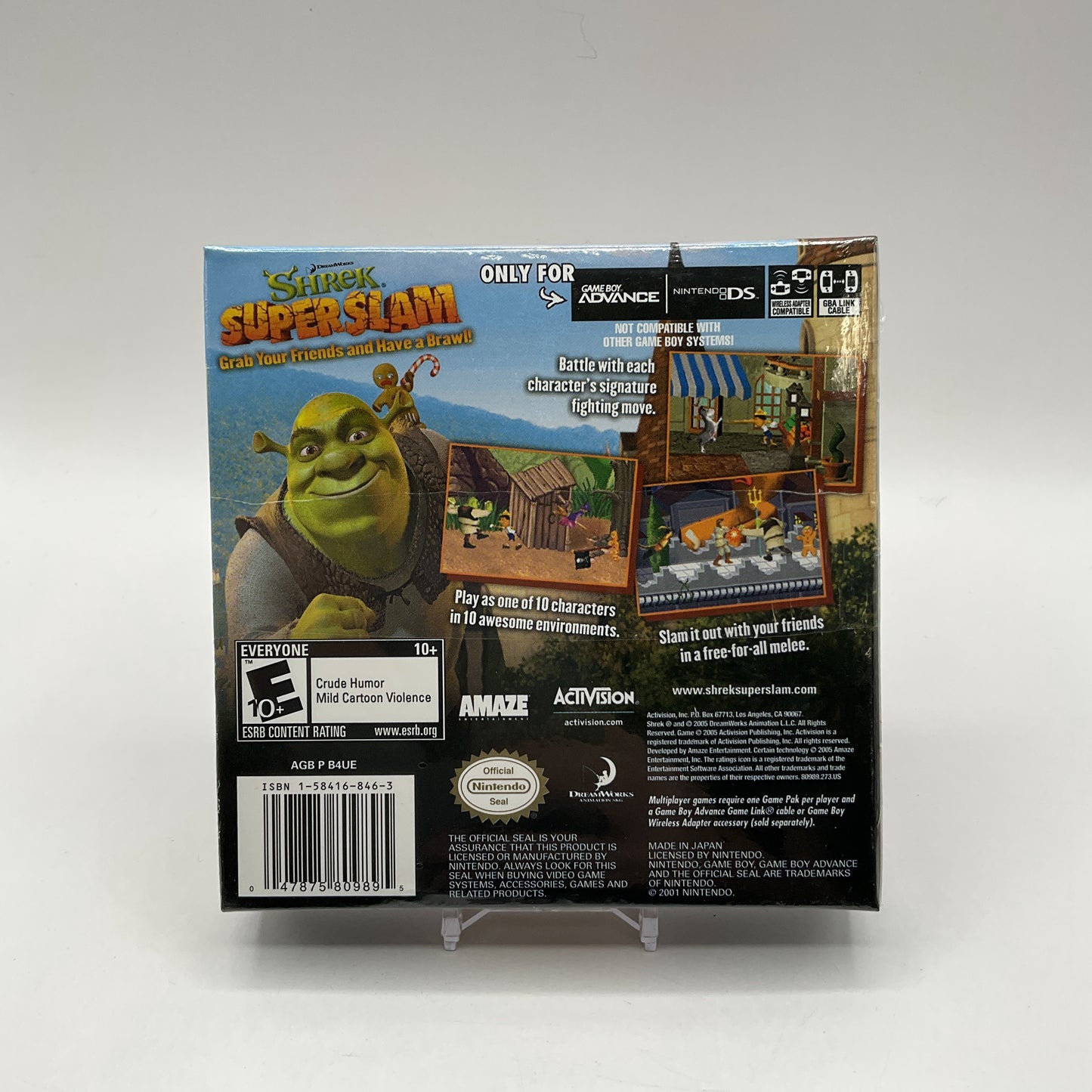 Shrek Superslam GameBoy Advance Sealed #2