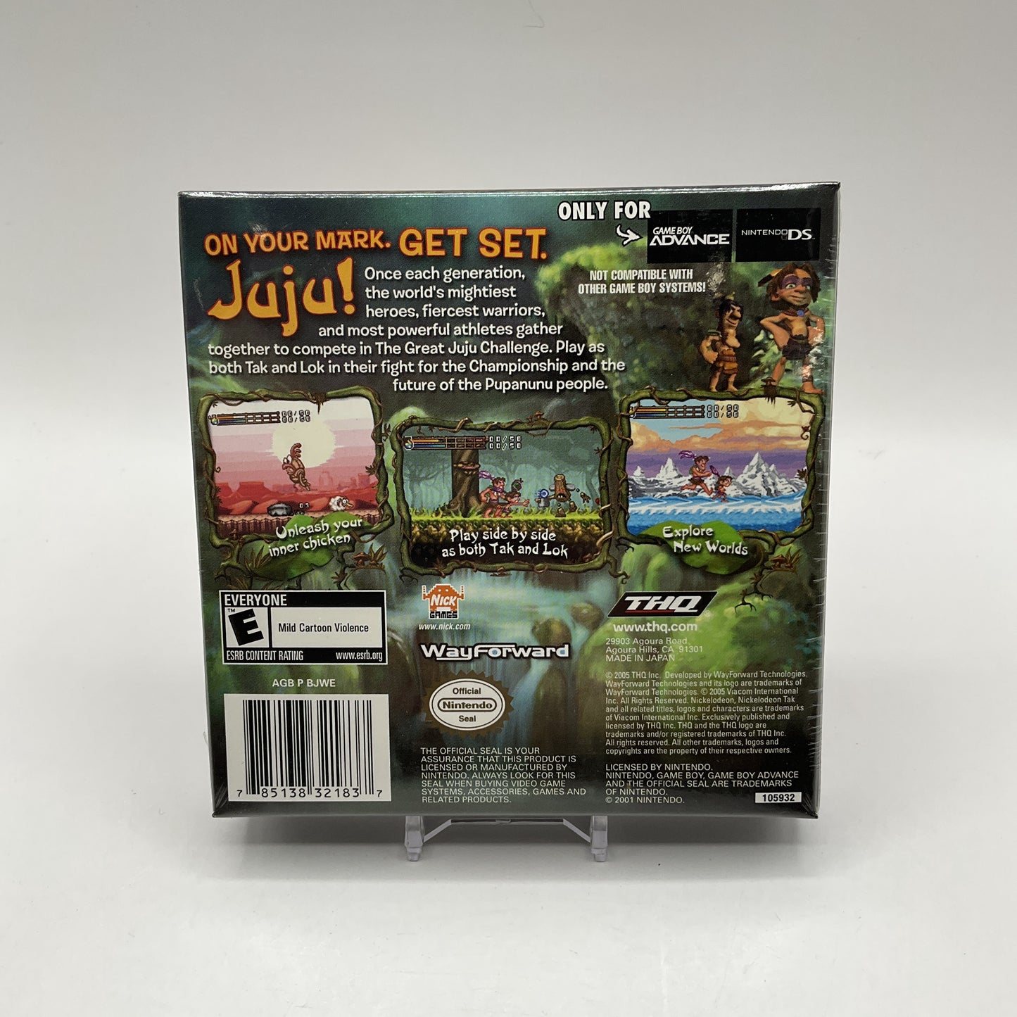 Tak Great Juju Challenge GameBoy Advance Sealed #4