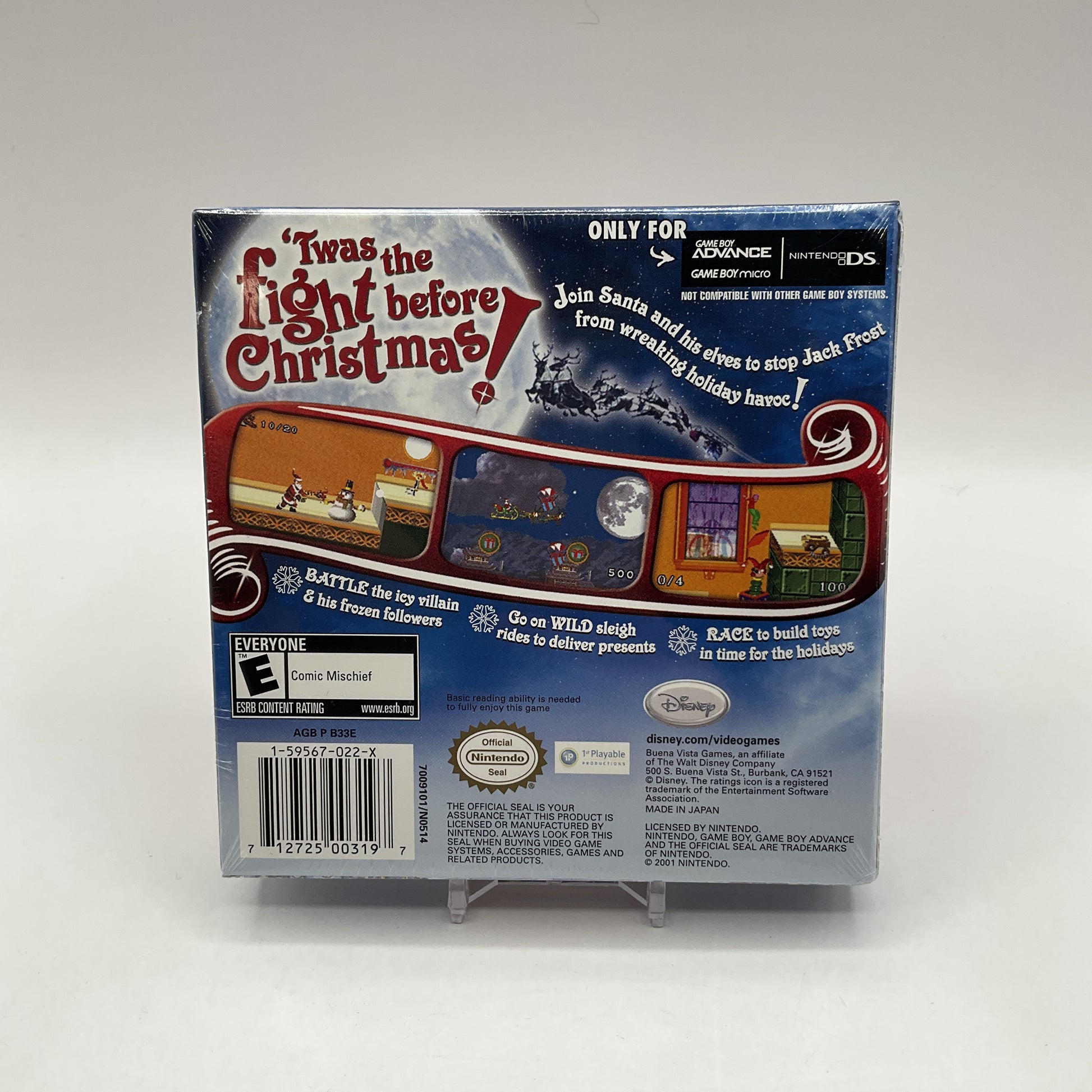The Santa Clause 3 The Escape Clause GameBoy Advance Sealed #2