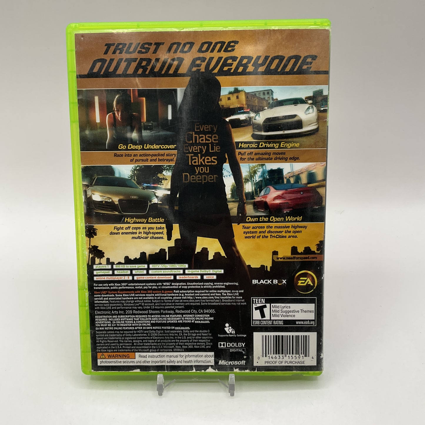 Need for Speed Undercover Xbox 360 Used