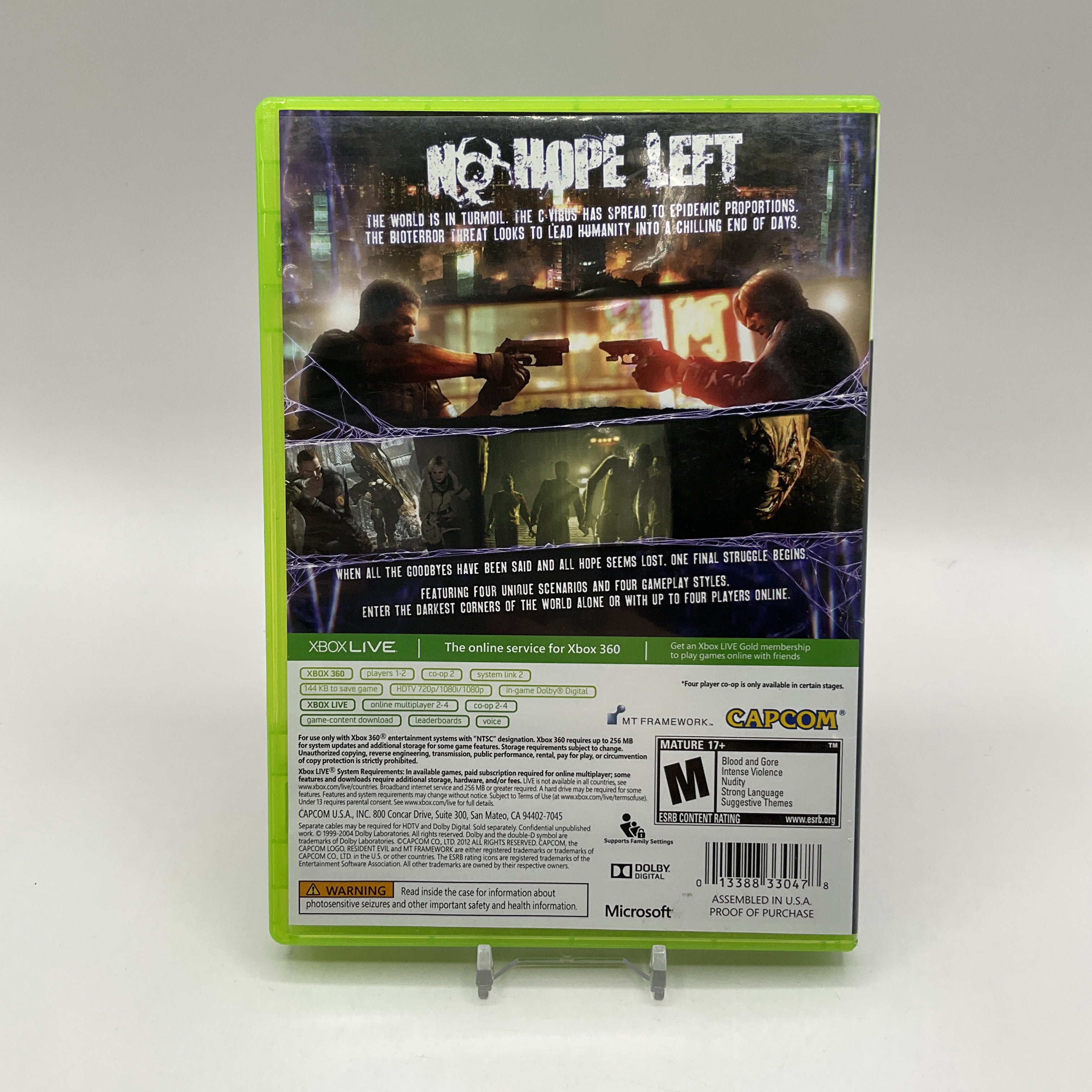 Resident Evil 6 Xbox 360 Used、Collector Store LLC - VG、kayou