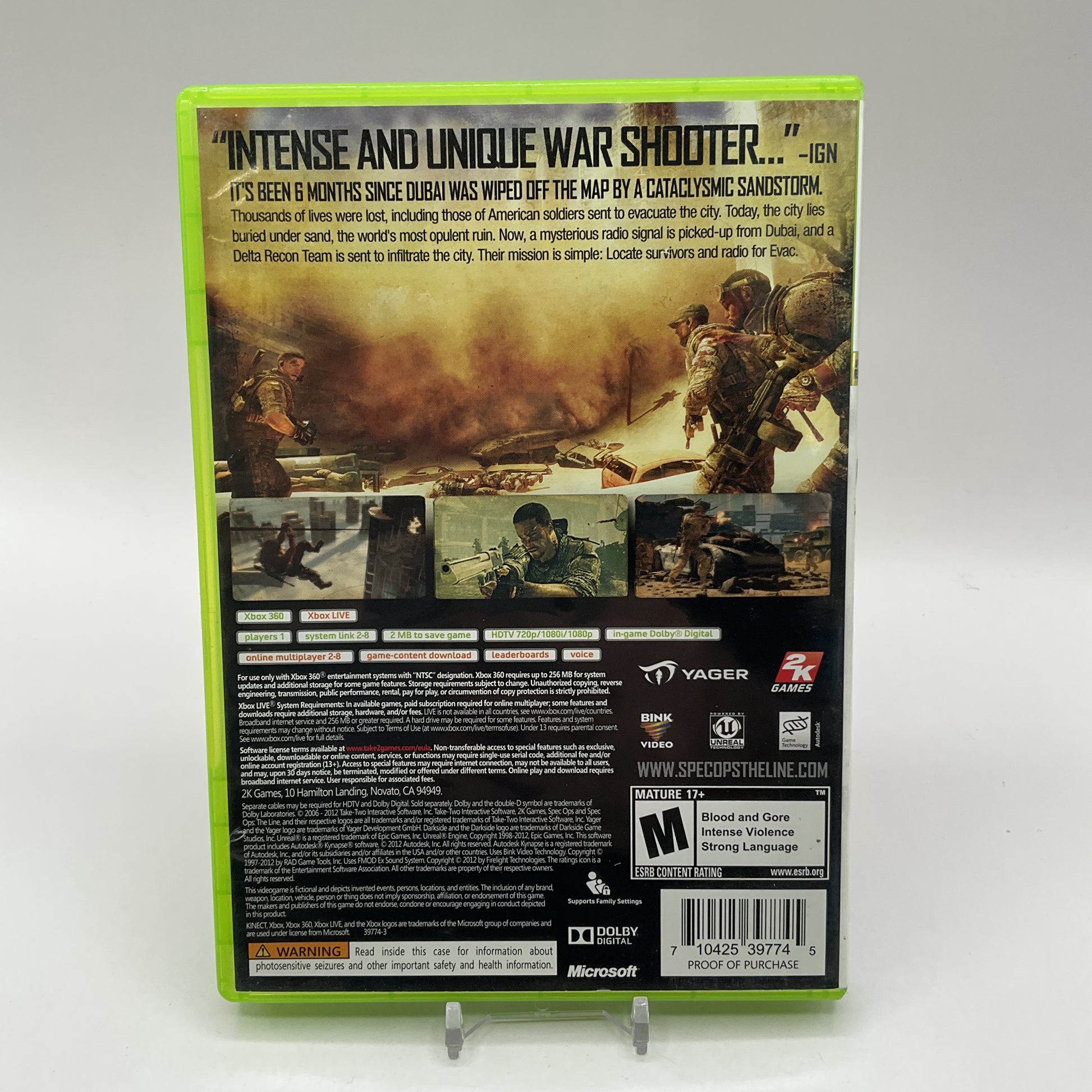 Spec Ops The Line [Premium Edition] Xbox 360 Used
