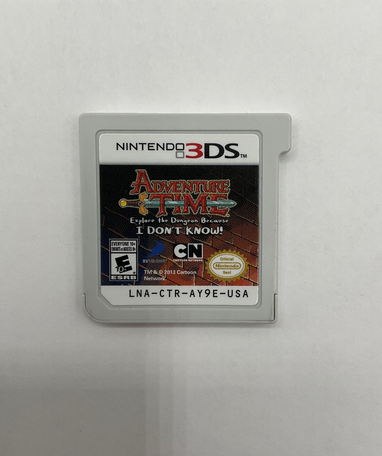 Adventure Time: Explore the Dungeon Because I Don't Know Nintendo 3DS Loose