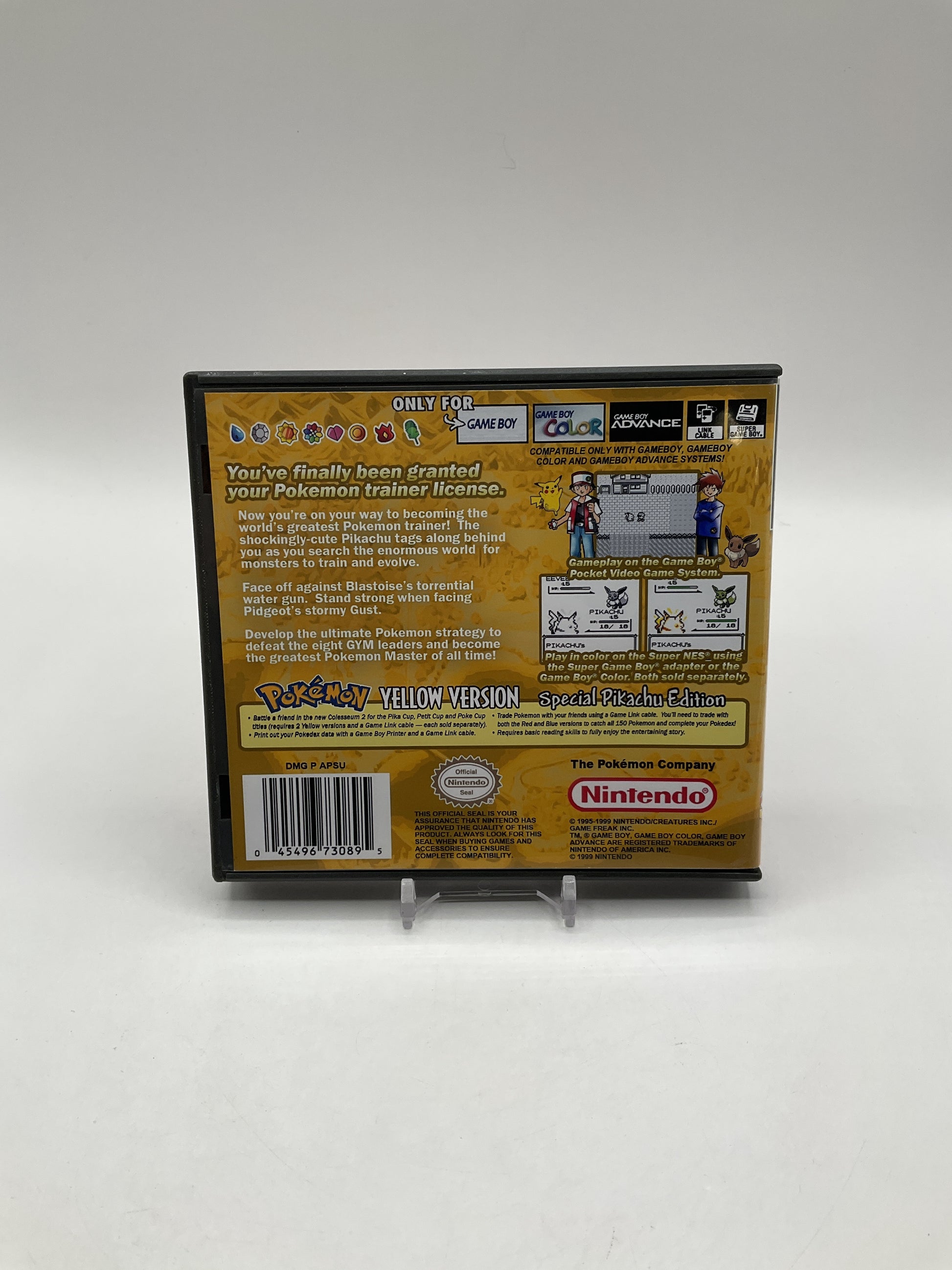 Pokemon Yellow GameBoy Loose