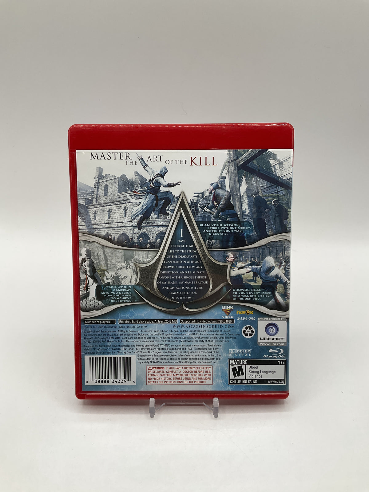 Assassin's Creed [Greatest Hits] Playstation 3 Used
