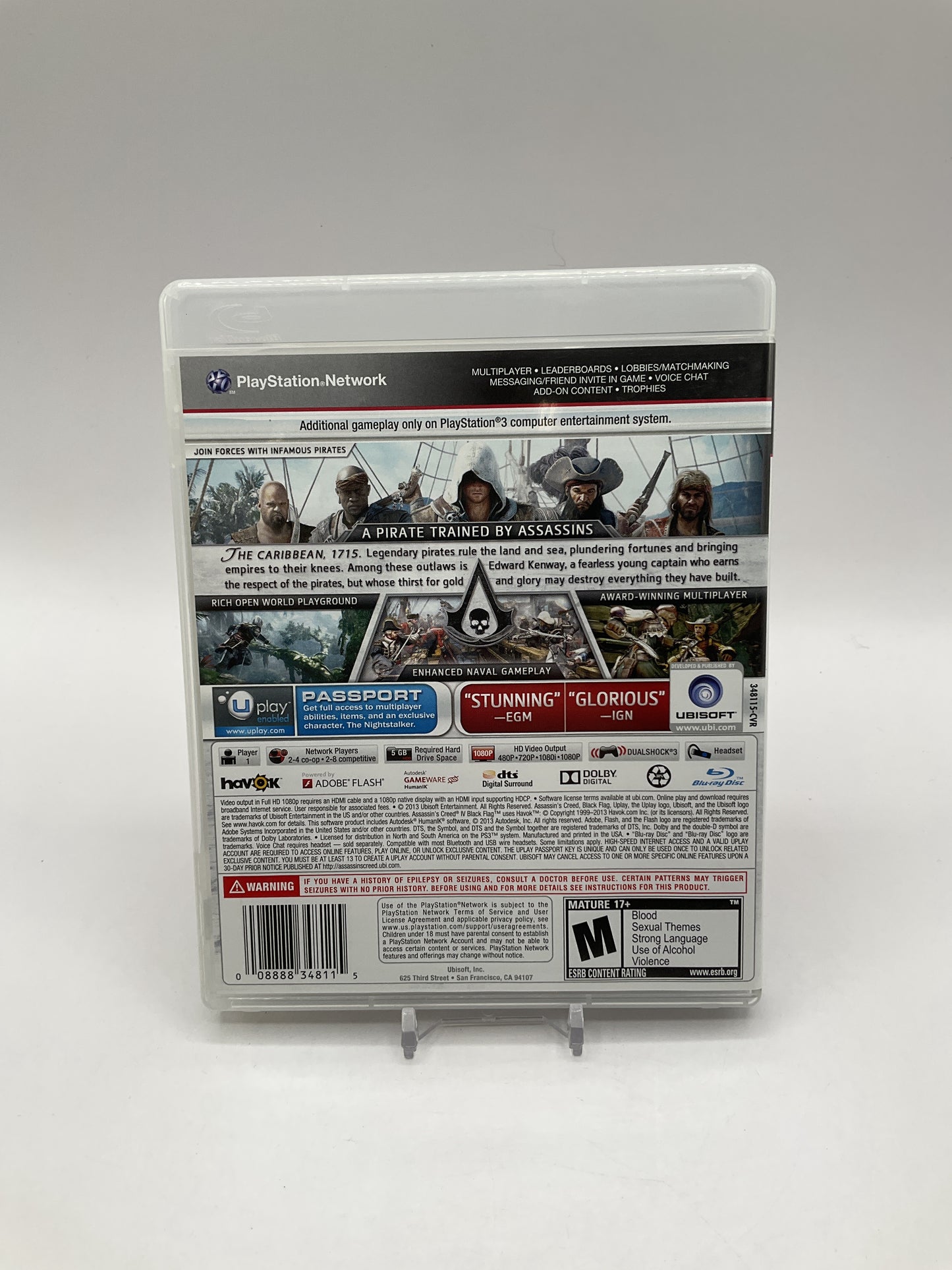 Assassin's Creed IV: Black Flag Playstation 3 Used