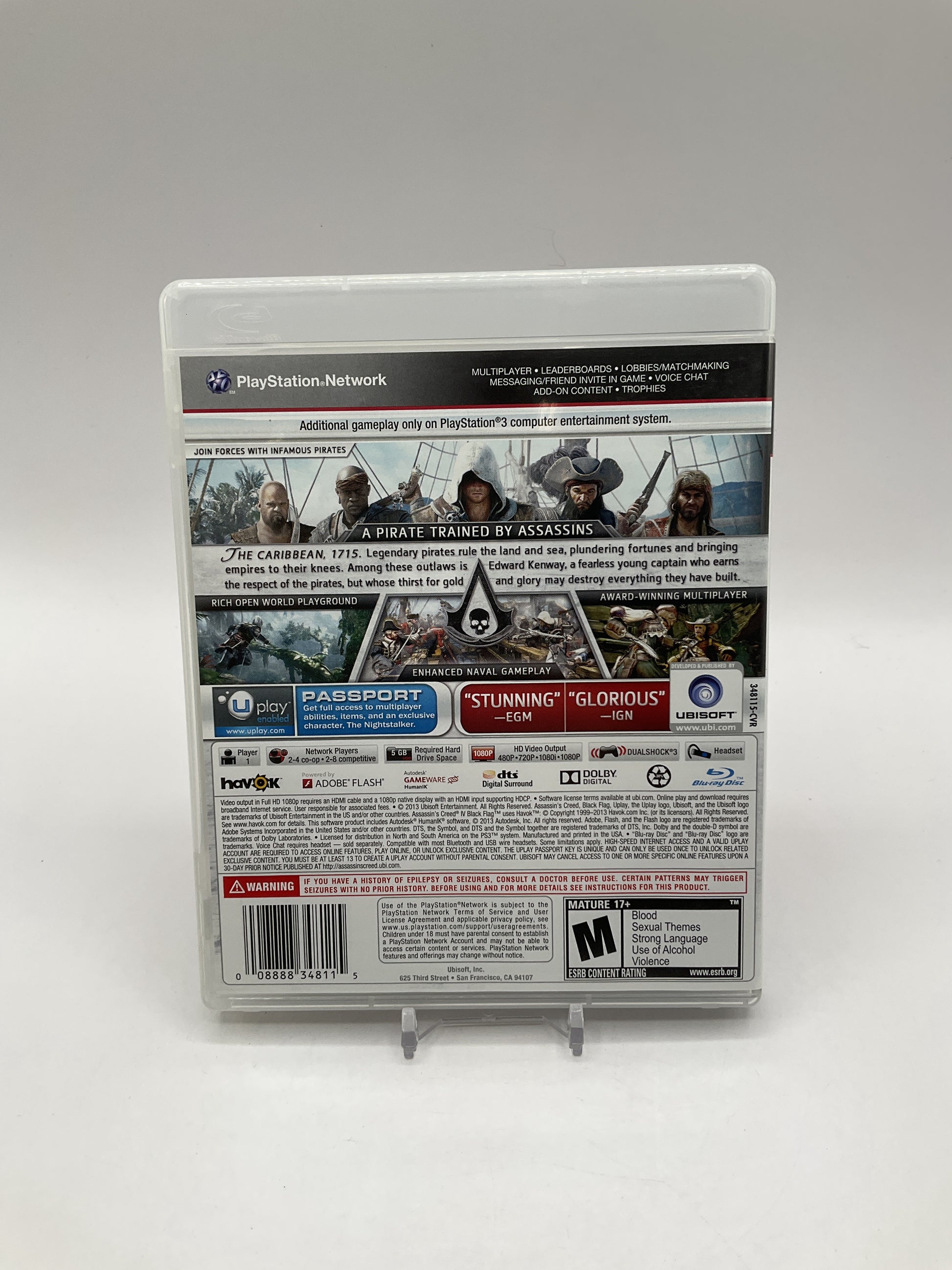 Assassin's Creed IV: Black Flag Playstation 3 Used