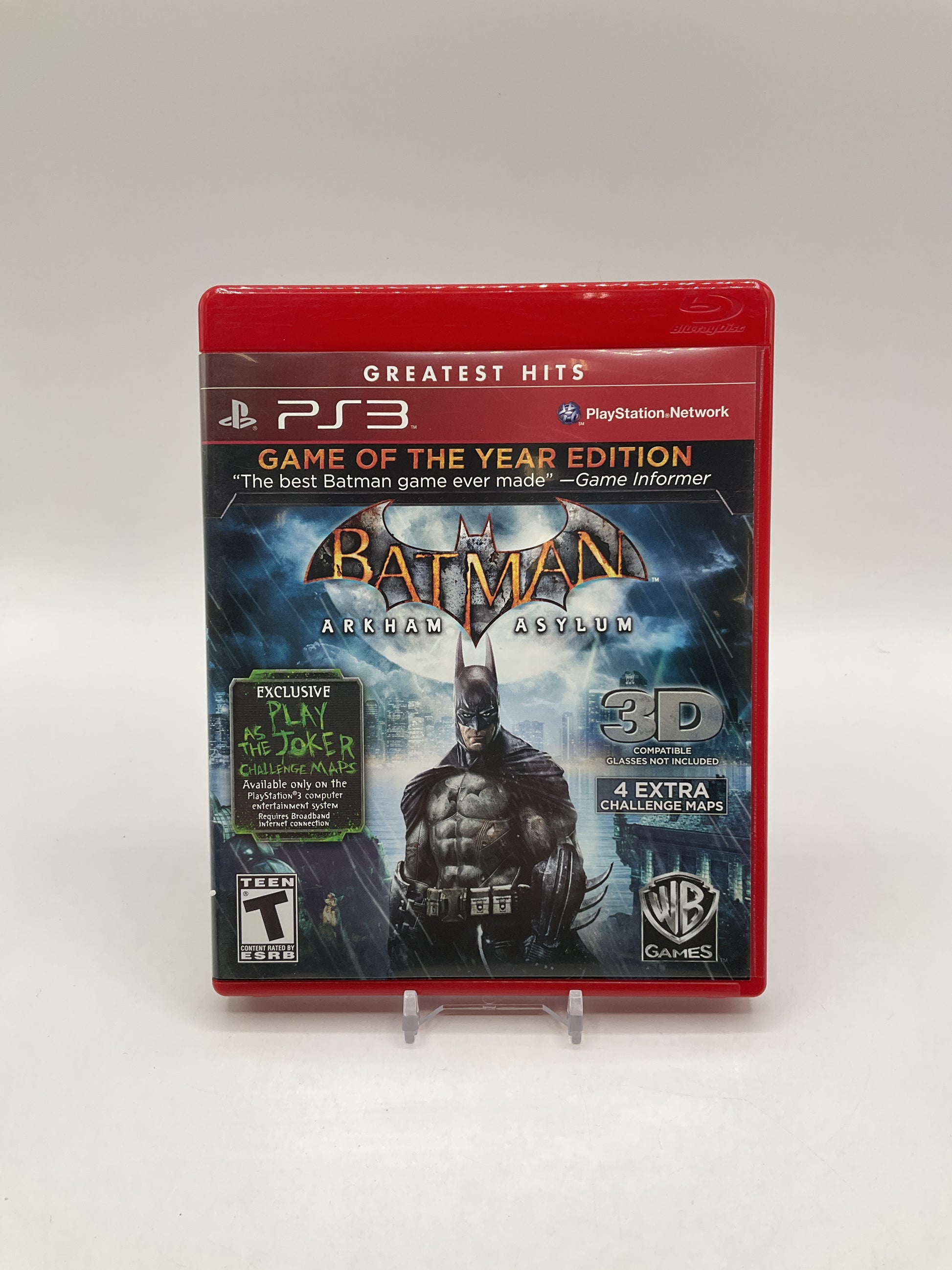 Batman: Arkham Asylum [Game of the Year Greatest Hits] Playstation 3 Used #2