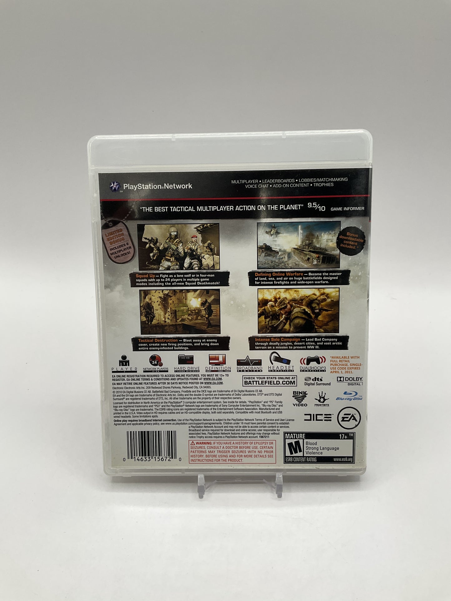 Battlefield: Bad Company 2 Playstation 3 Used