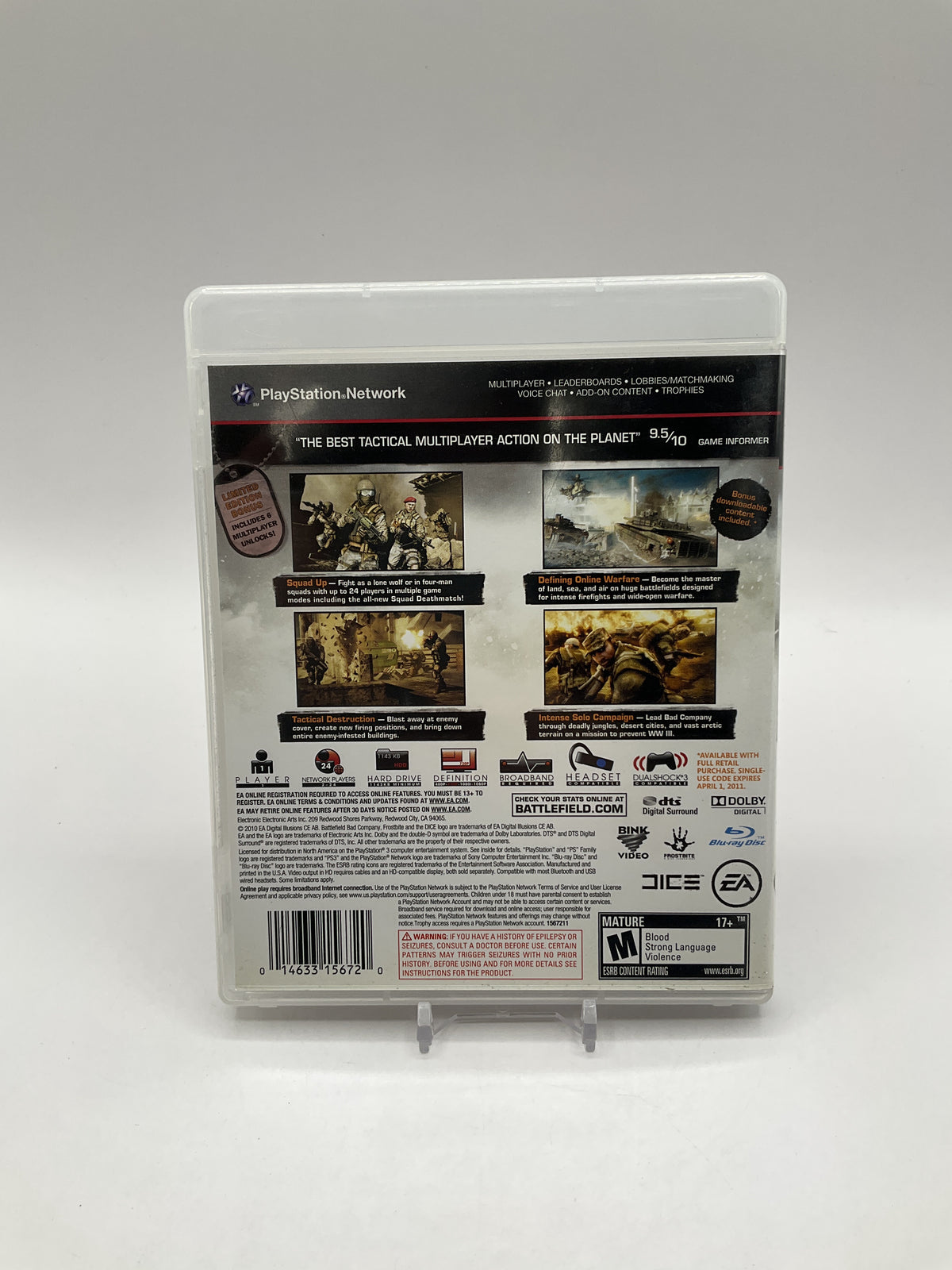 Battlefield: Bad Company 2 Playstation 3 Used