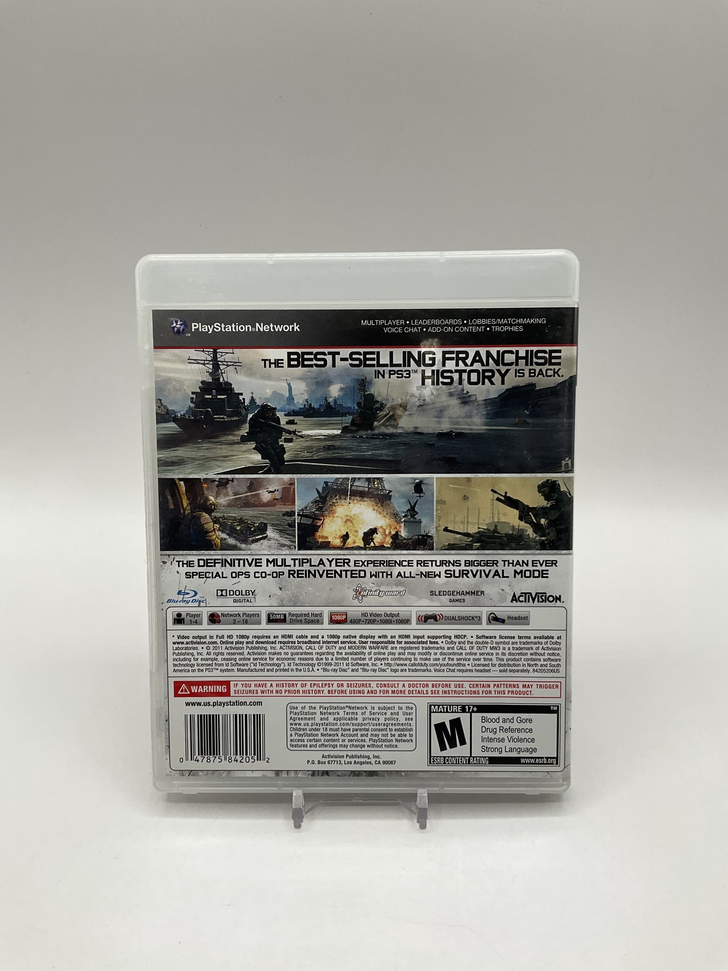 Call of Duty Modern Warfare 3 Playstation 3 Used