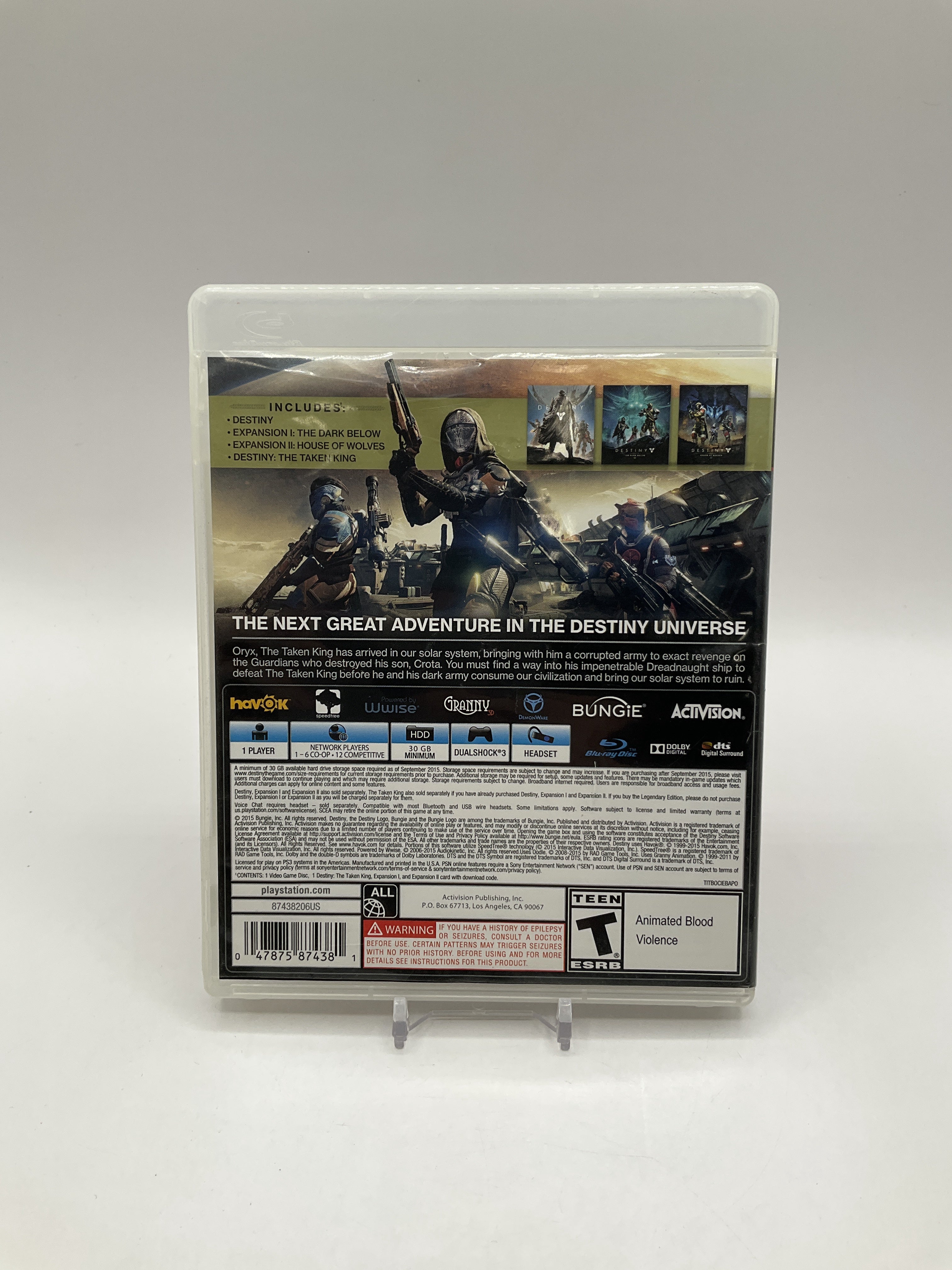Destiny: Taken King Legendary Edition Playstation 3 Used #1、Collector Store LLC - VG、kayou