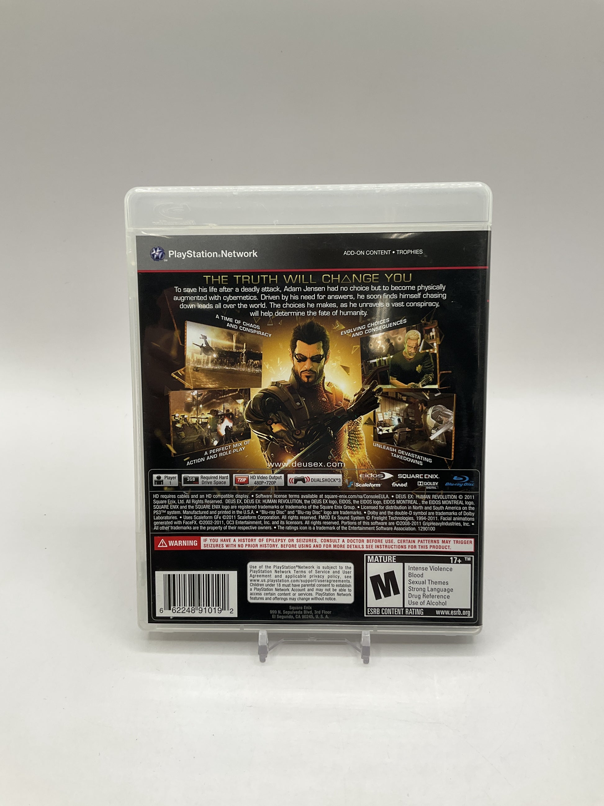 Deus Ex: Human Revolution Playstation 3 Used