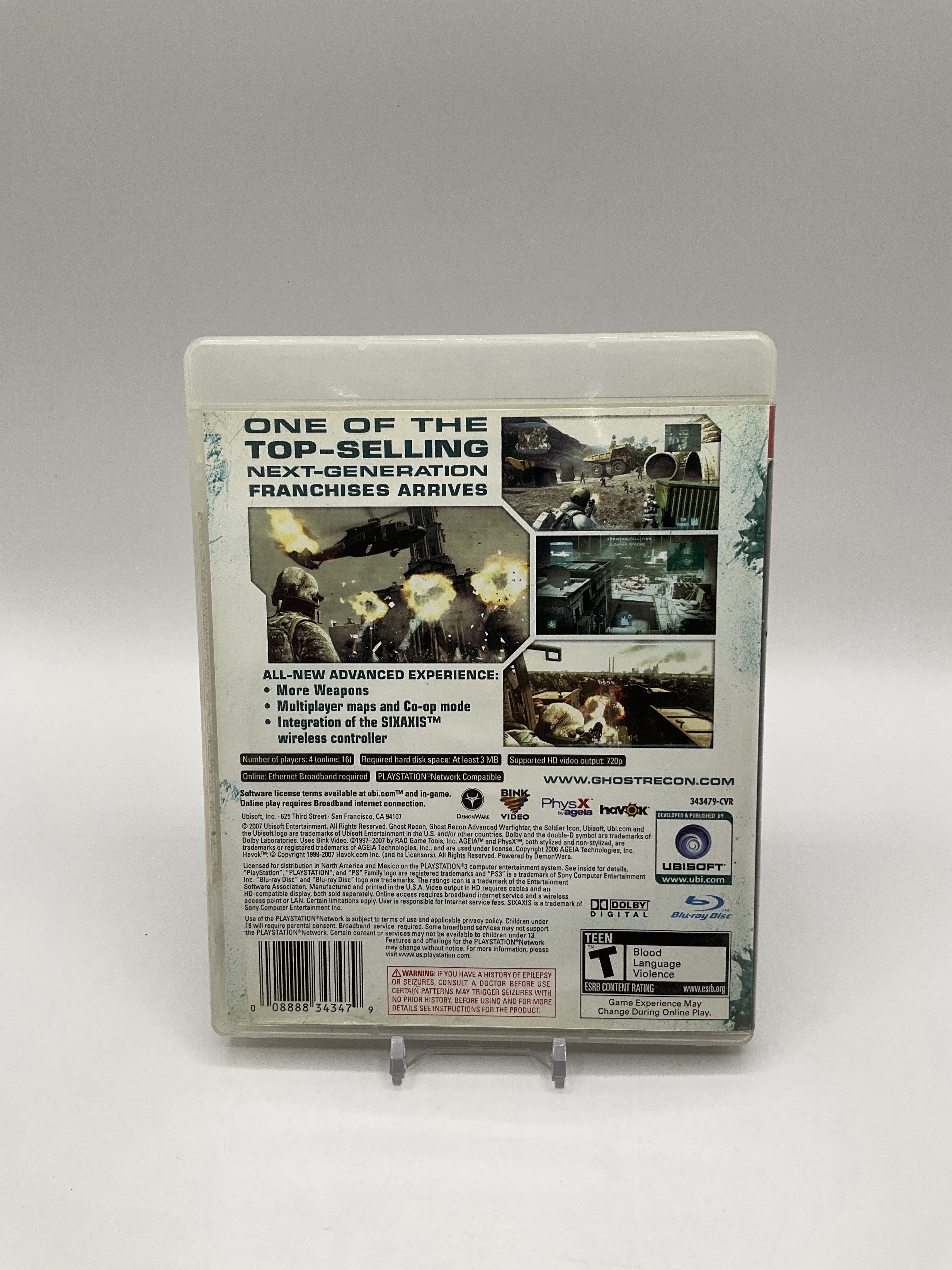 Ghost Recon Advanced Warfighter 2 Playstation 3 Used、Collector Store LLC - VG、kayou