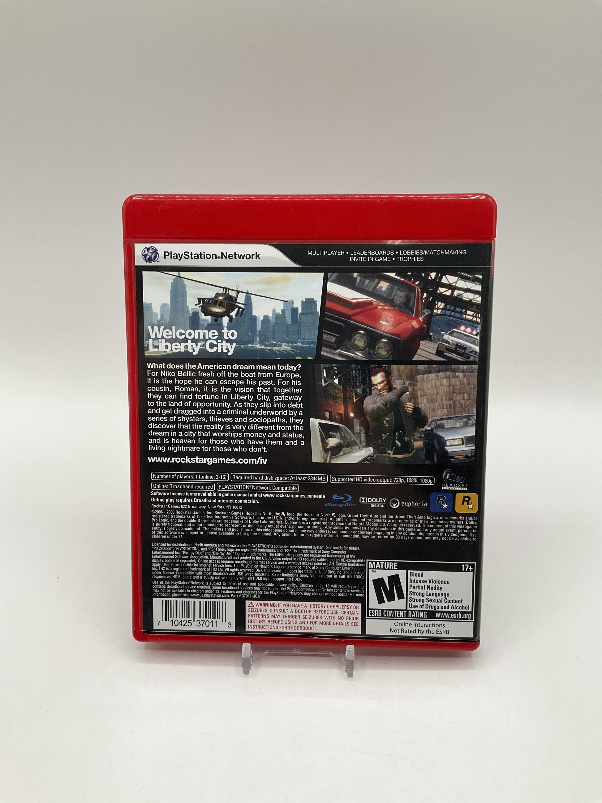 Grand Theft Auto IV [Greatest Hits] Playstation 3 Used