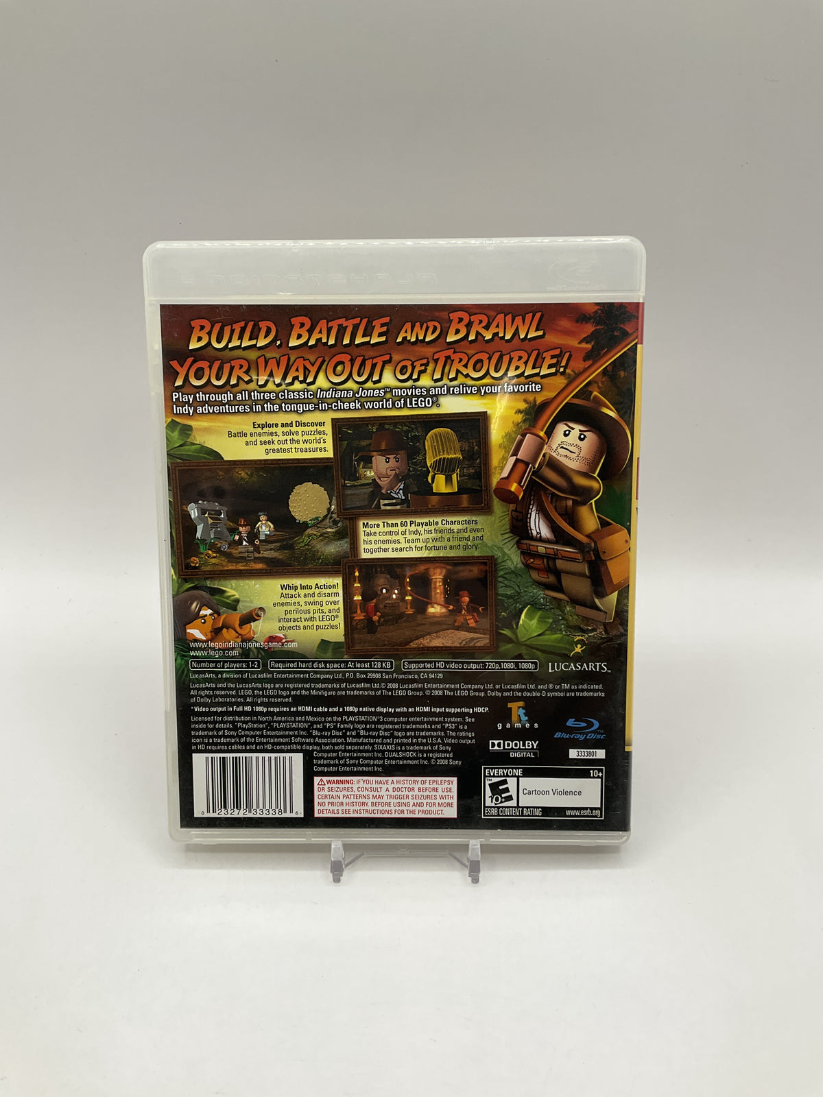 LEGO Indiana Jones The Original Adventures Playstation 3 Used