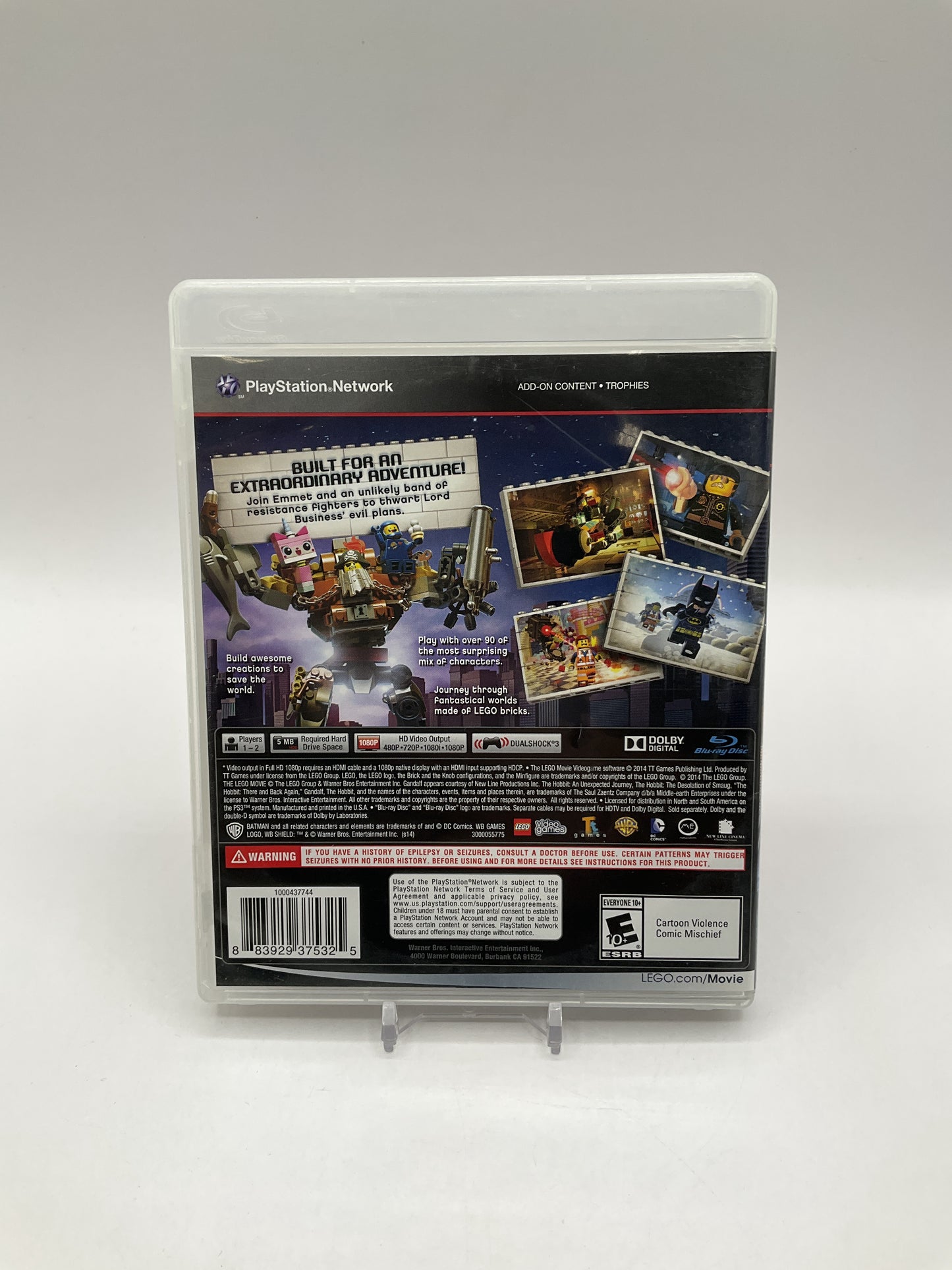 LEGO Movie Videogame Playstation 3 Used