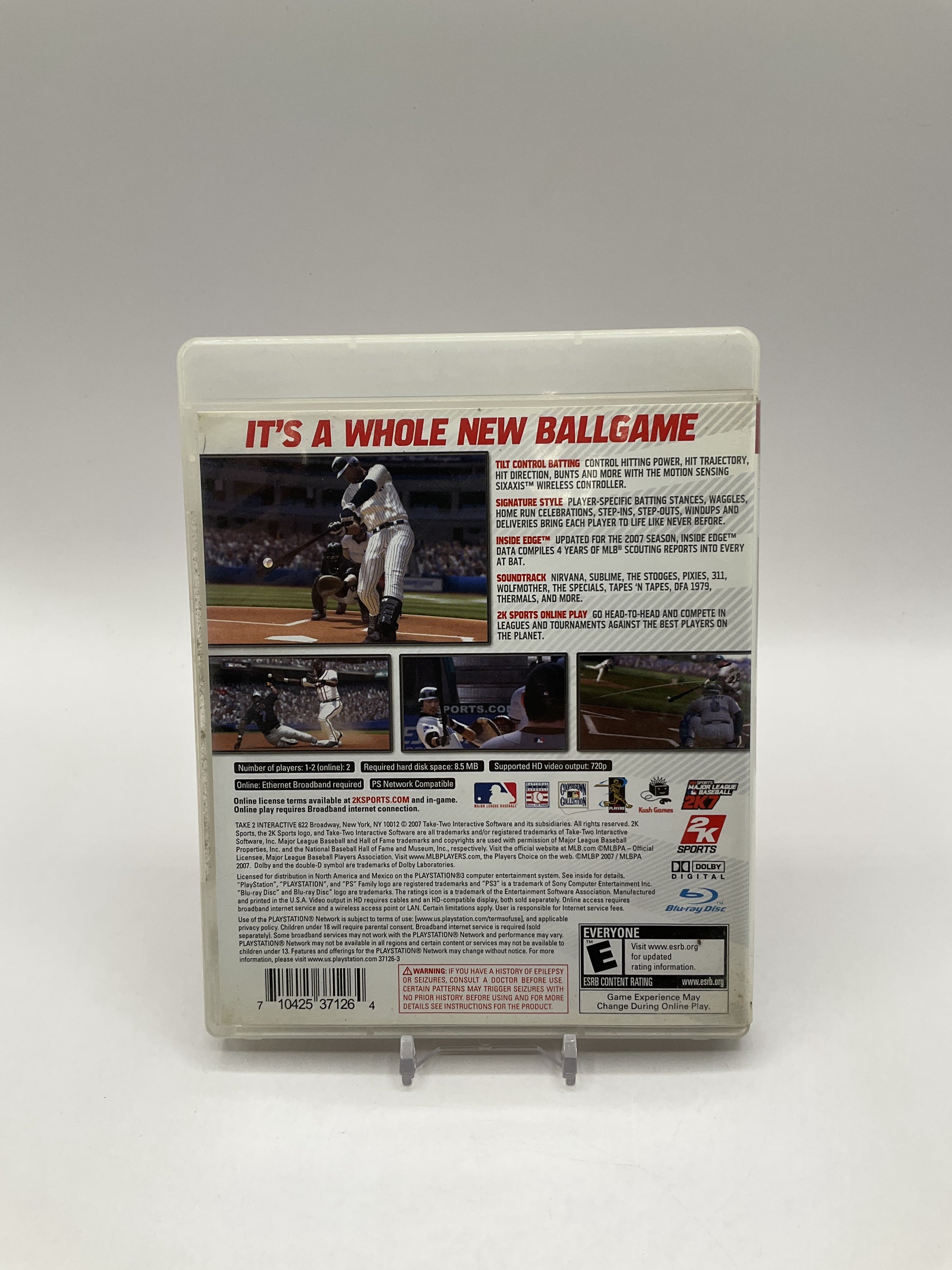 Major League Baseball 2K7 Playstation 3 Used